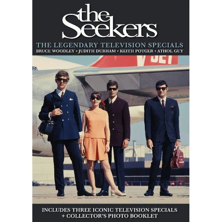 THE SEEKERS | THE LEGENDARY TELEVISION SPECIAL | AUTOGRAPHED DVD cover
