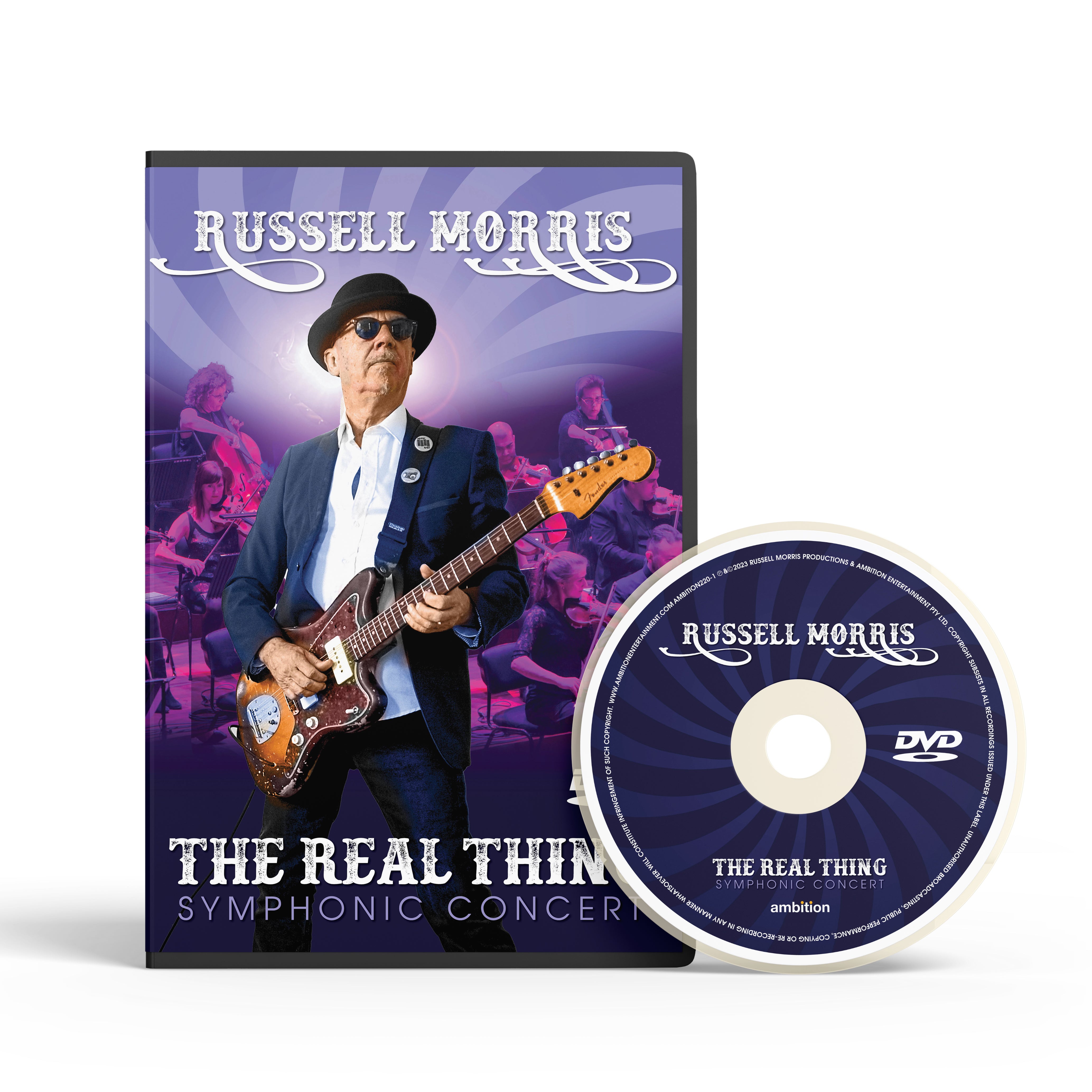 RUSSELL MORRIS - THE REAL THING (SYMPHONIC CONCERT) - DVD