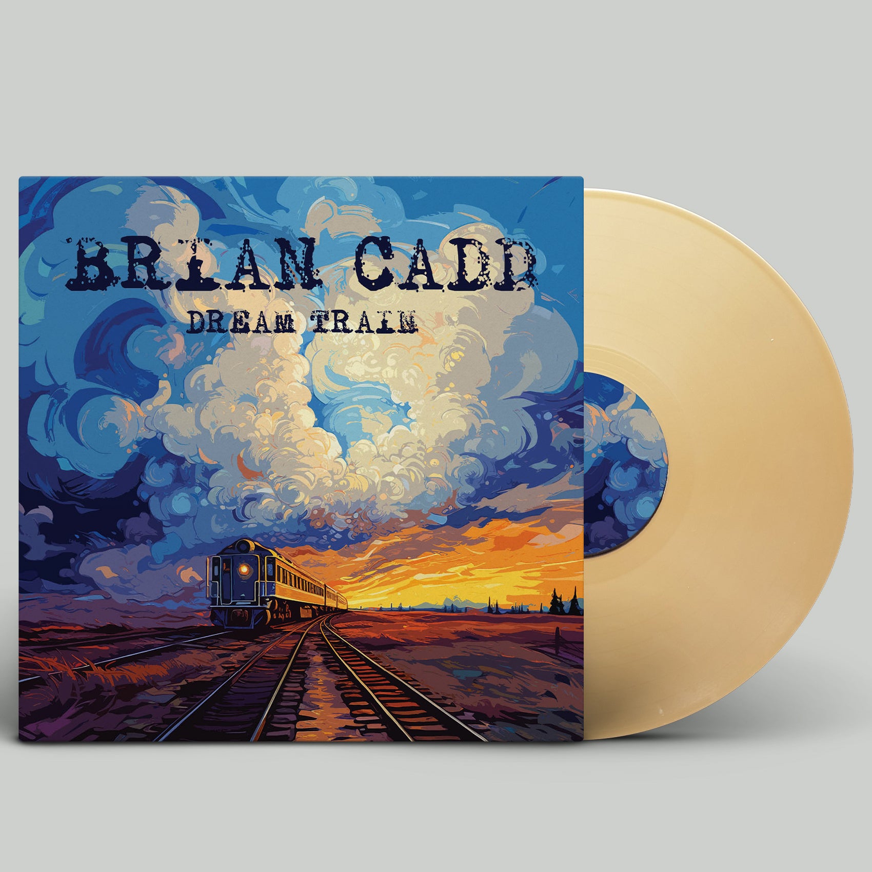 BRIAN CADD - DREAM TRAIN (GOLD VINYL LP)