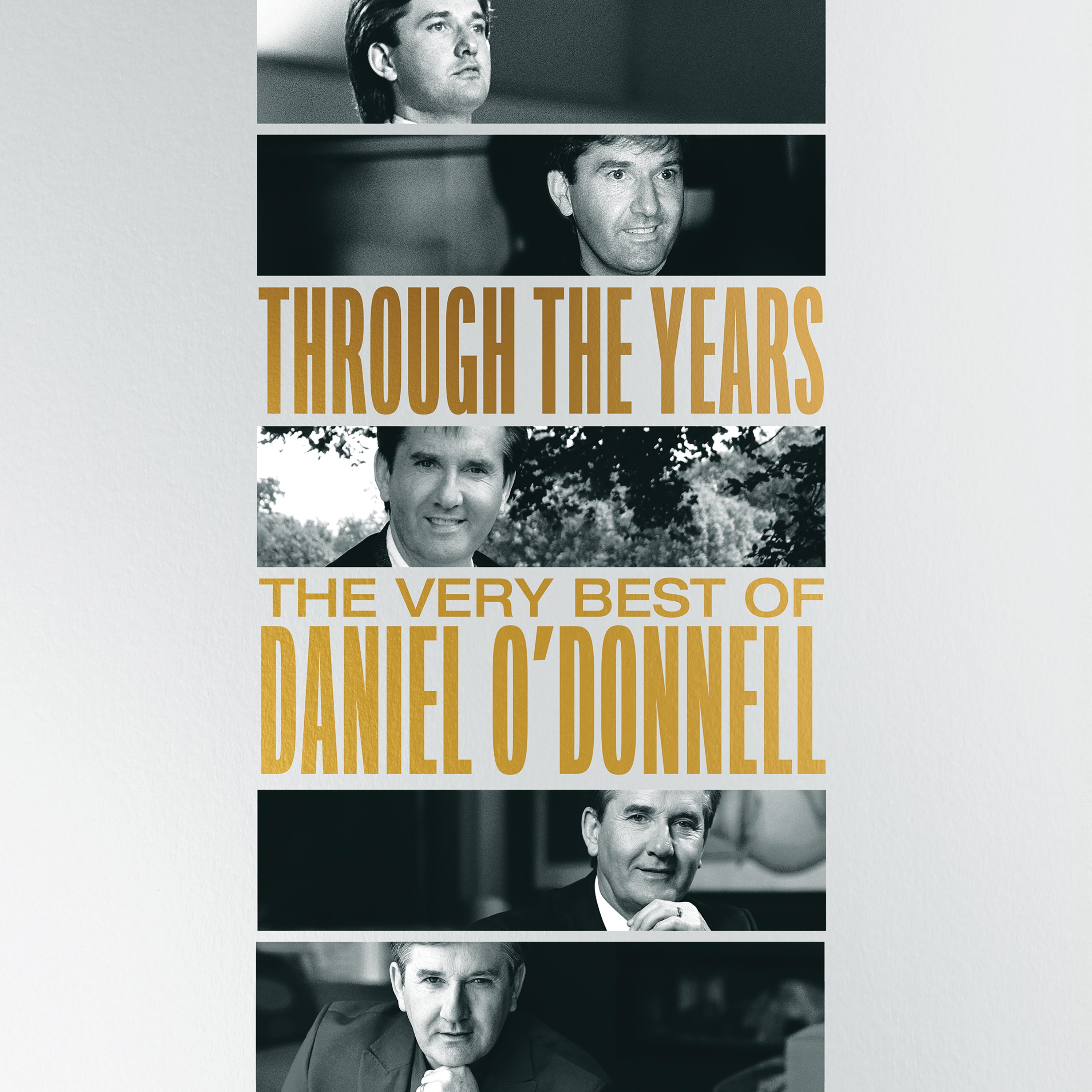 DANIEL O'DONNELL | THROUGH THE YEARS | THE VERY BEST OF DANIEL O’DONNELL | 3 X CD SET COVER