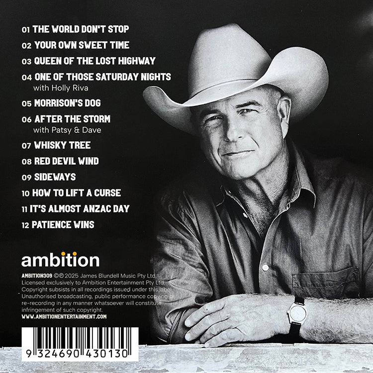 JAMES BLUNDELL | PATIENCE WINS | AUTOGRAPHED