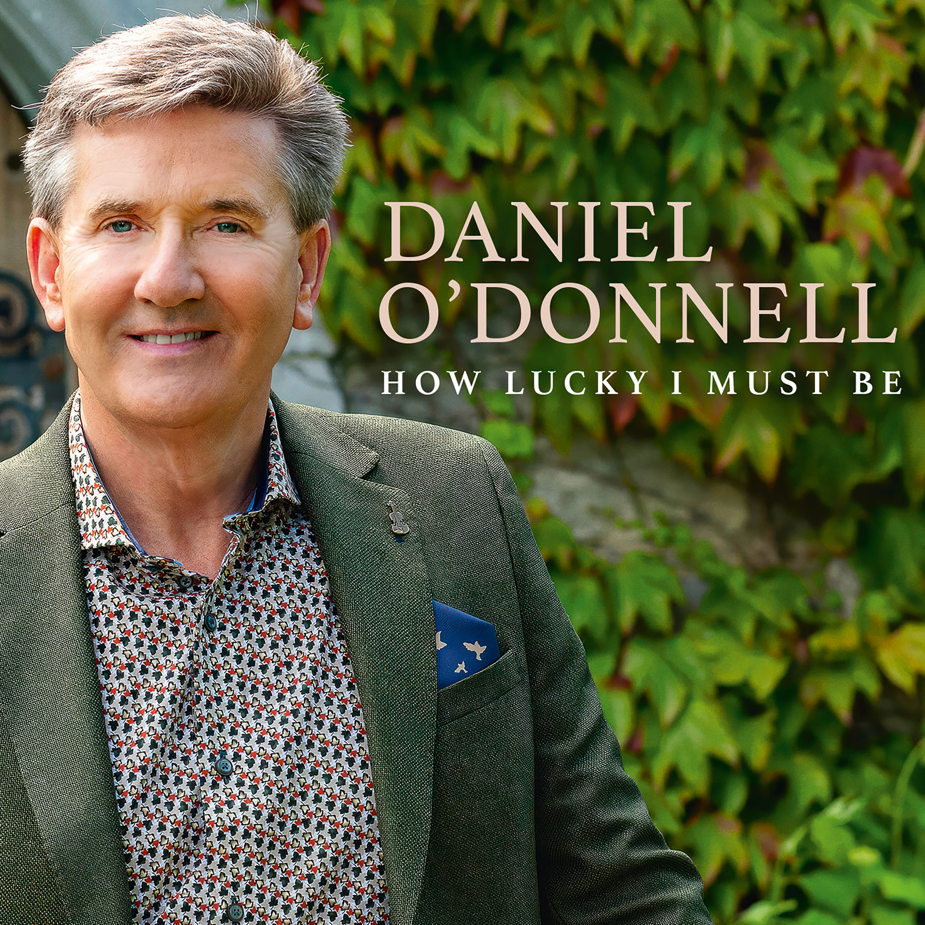 DANIEL O'DONNELL | HOW LUCKY I MUST BE | AUTOGRAPHED CD COVER