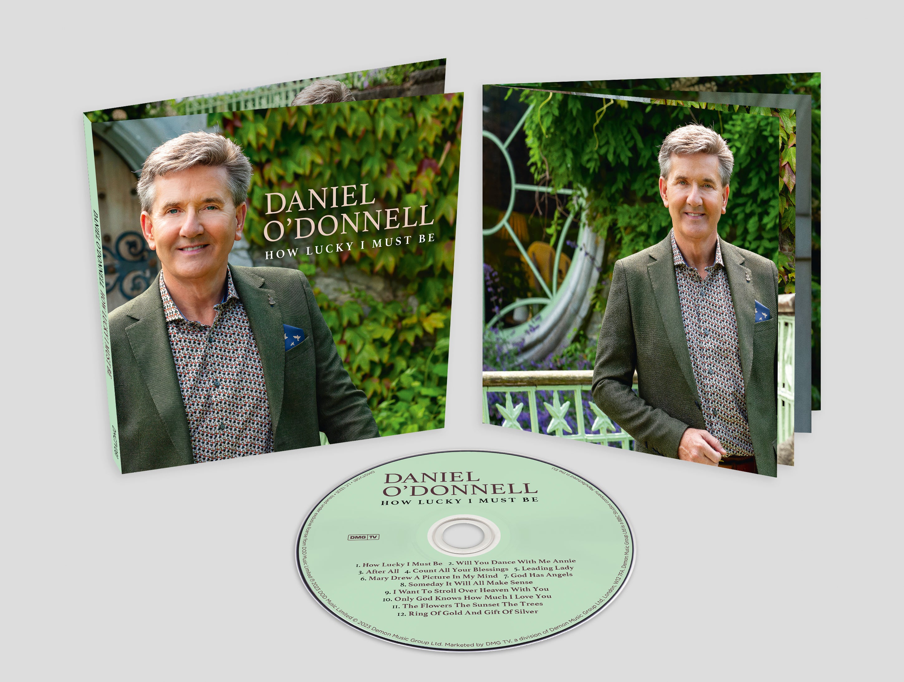 DANIEL O'DONNELL | HOW LUCKY I MUST BE | AUTOGRAPHED CD