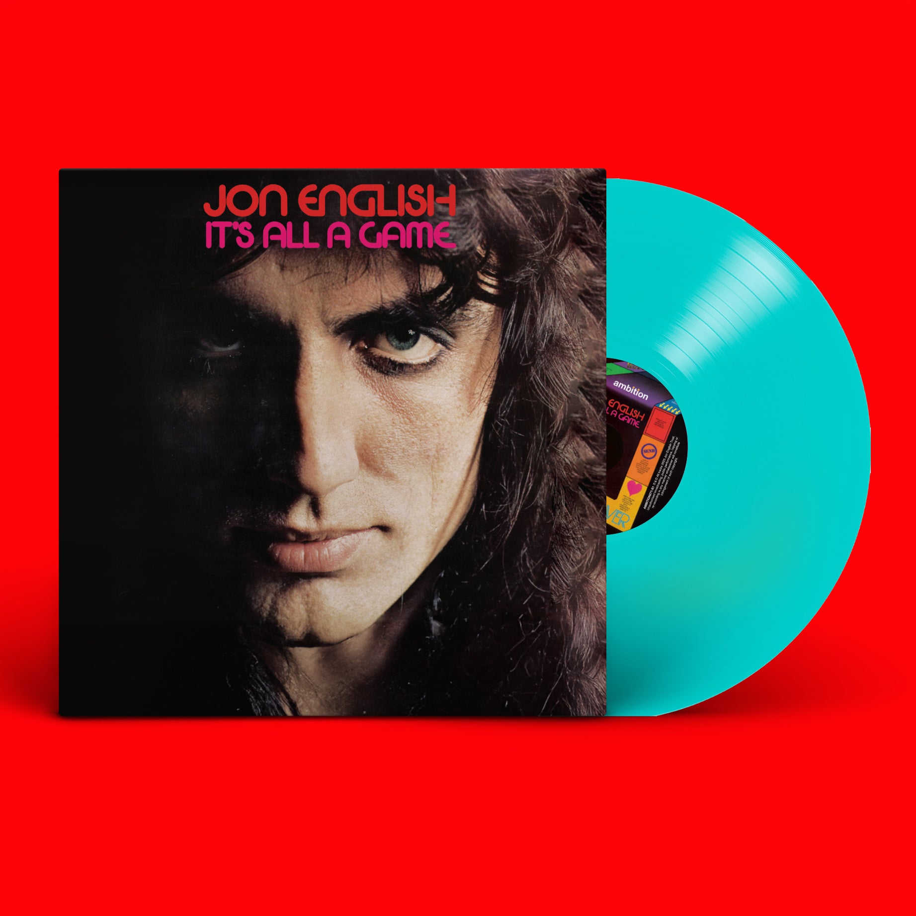 Jon English - It’s All A Game - Limited Edition Blue Vinyl