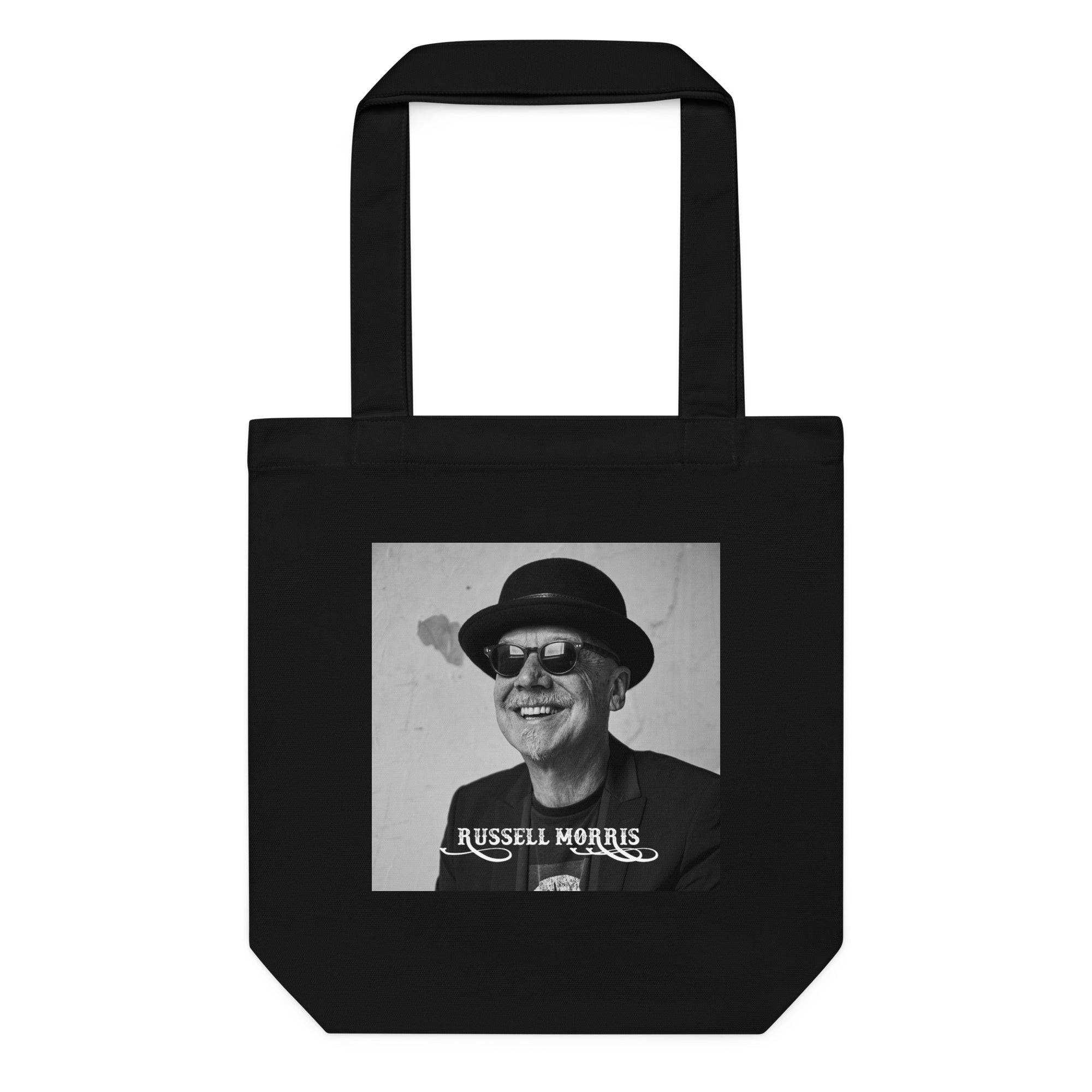 RUSSELL MORRIS | COTTON TOTE BAG BLACK