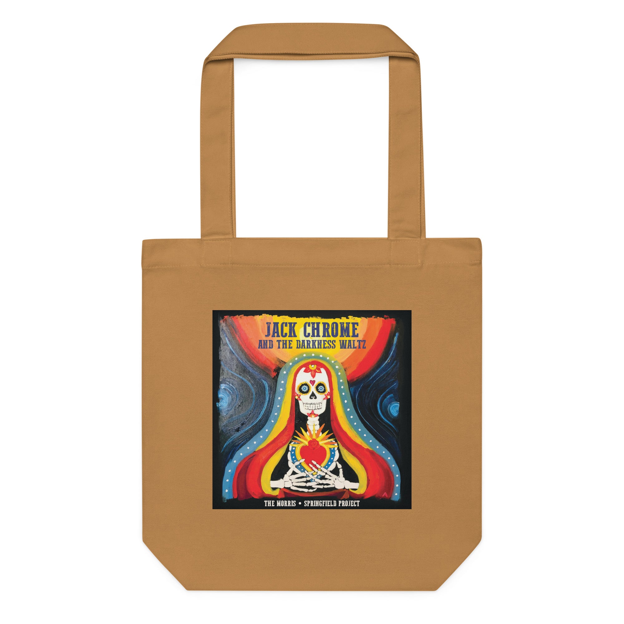 RUSSELL MORRIS | JACK CHROME & THE DARKNESS WALTZ | COTTON TOTE BAG TAN