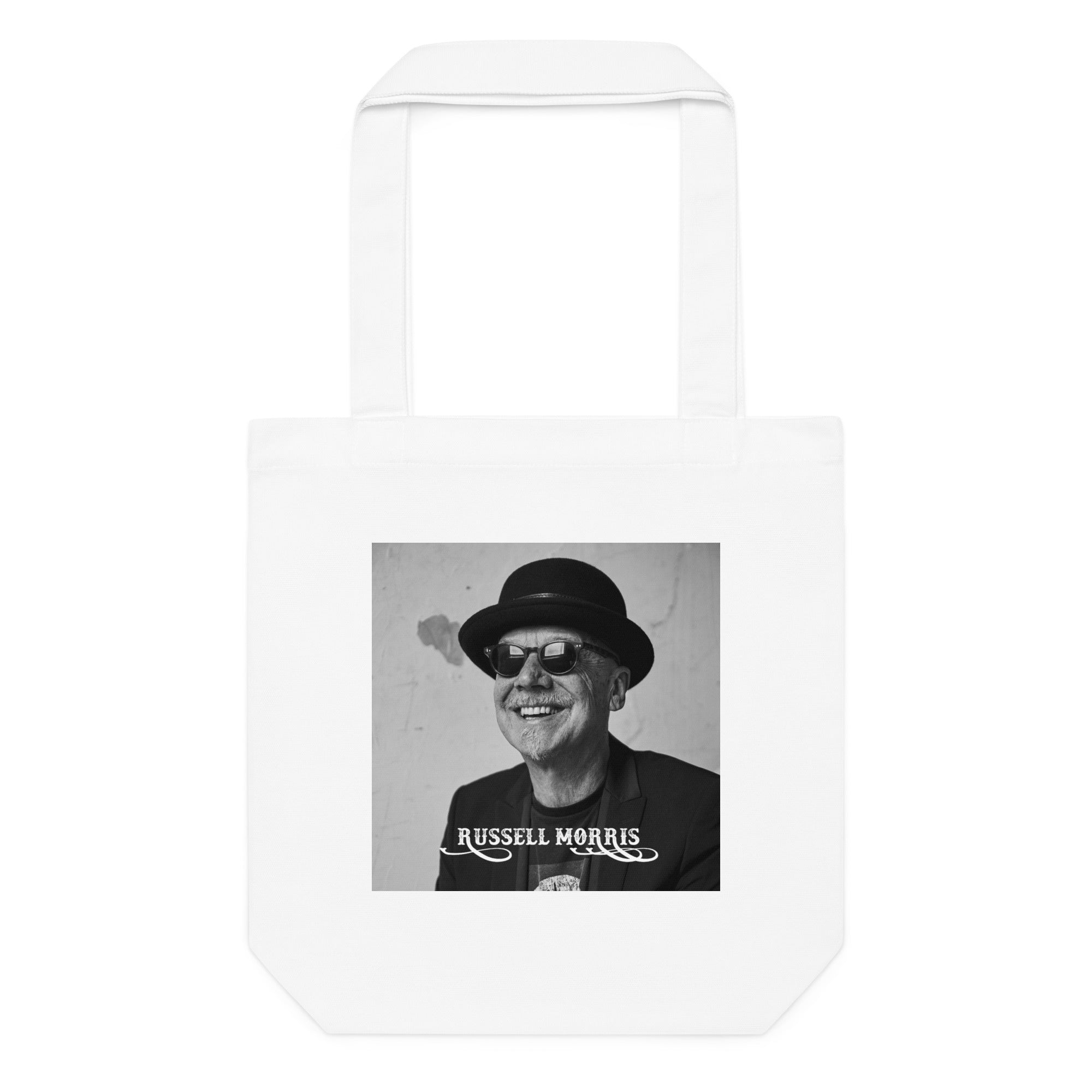 RUSSELL MORRIS | COTTON TOTE BAG WHITE