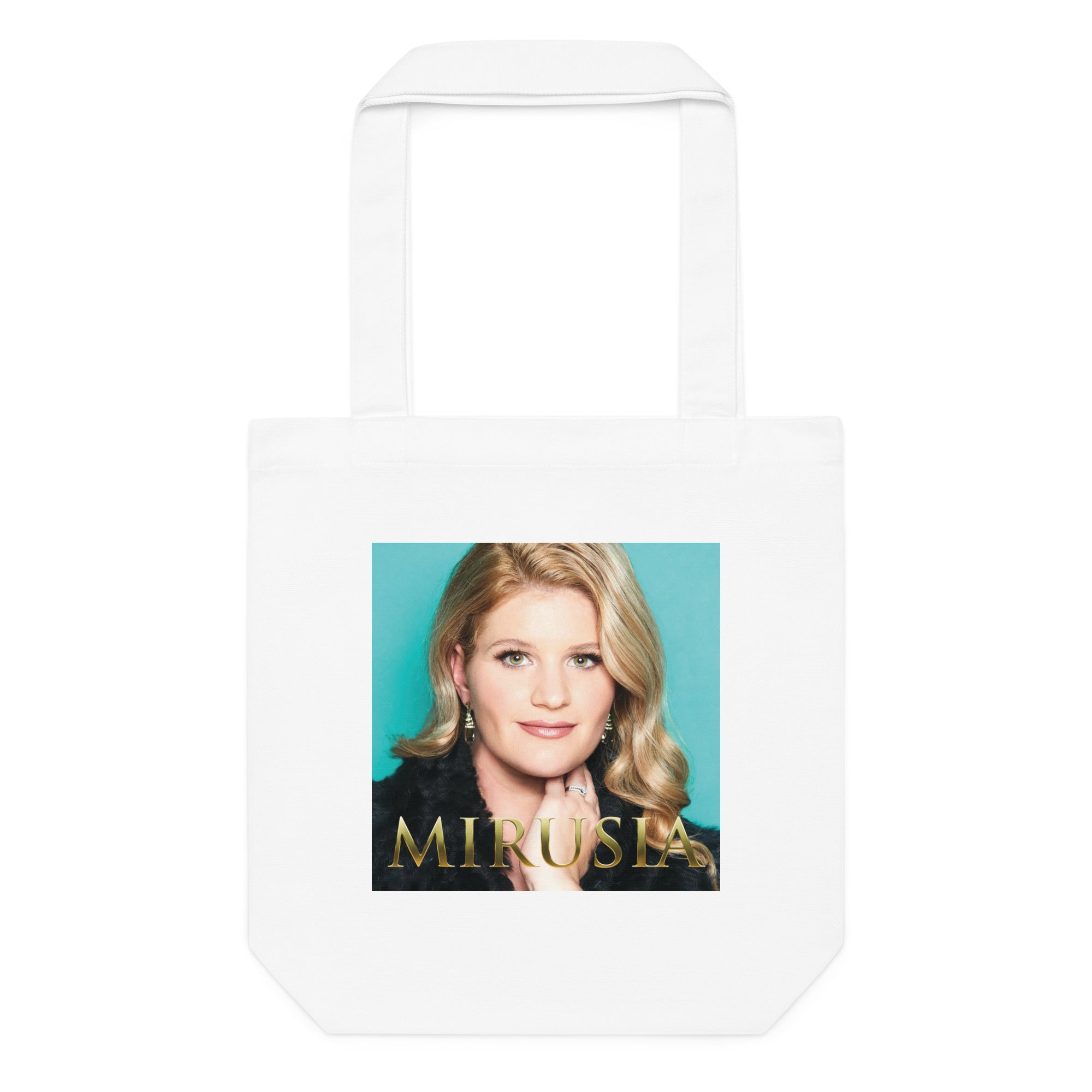 MIRUISA | CLASSIQUE ALBUM COVER | COTTON TOTE BAG white