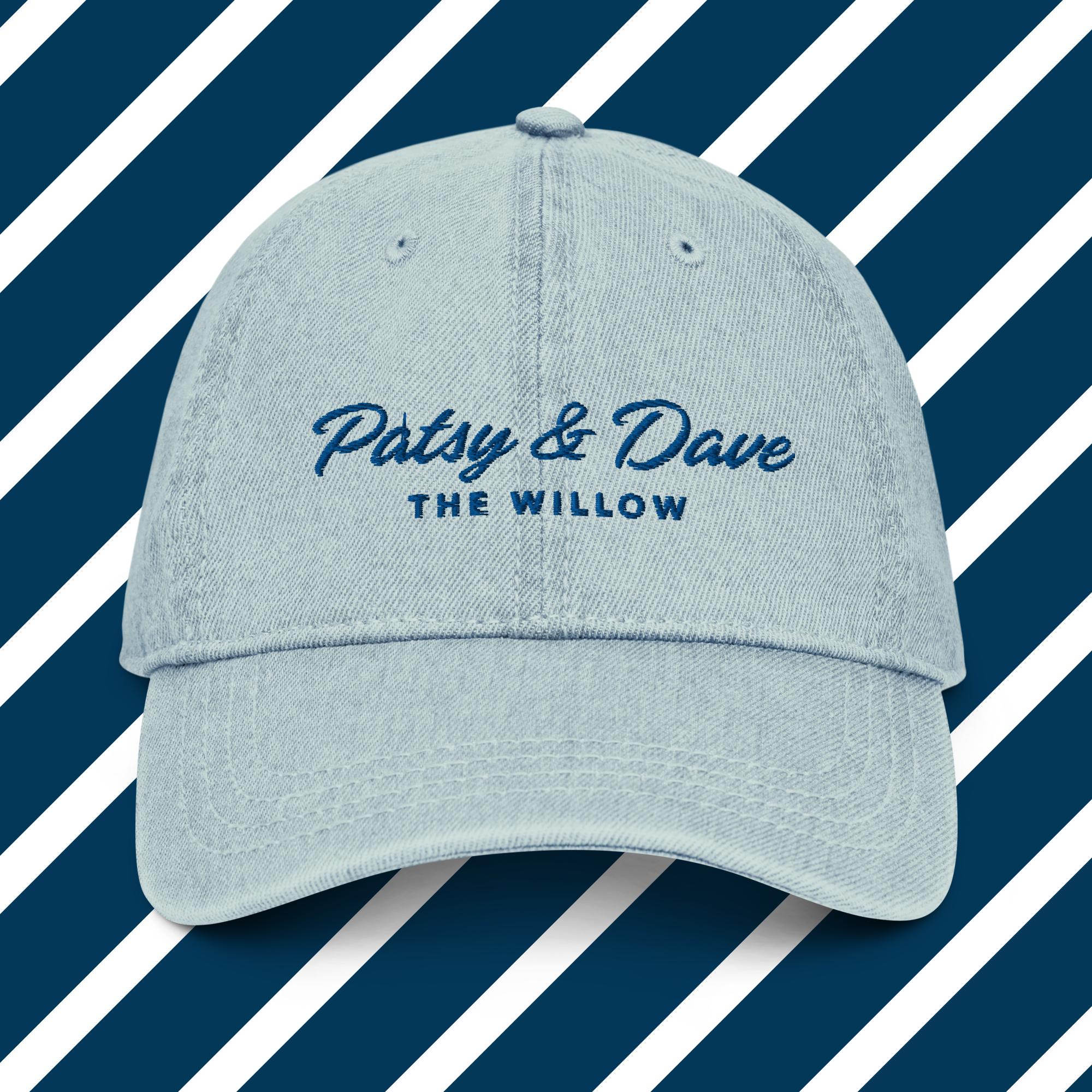 PATSY & DAVE | THE WILLOW | LOGO DENIM HAT