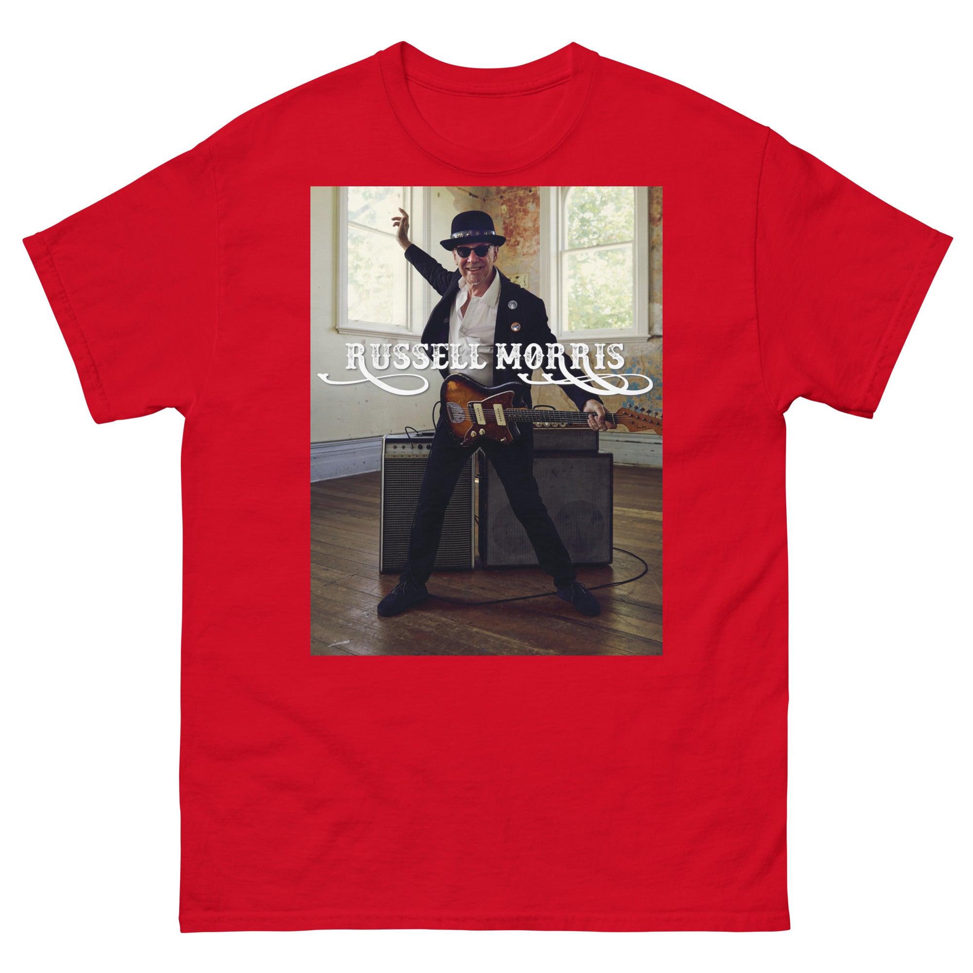 RUSSELL MORRIS | THE REAL SOUND | CLASSIC MEN'S T-SHIRT RED