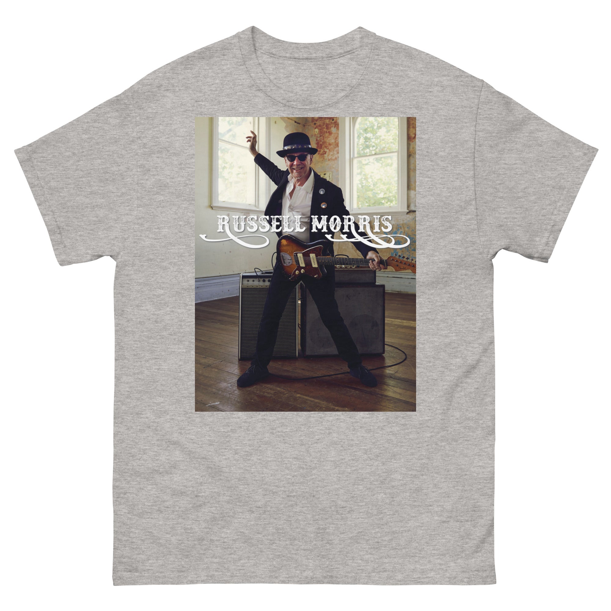 RUSSELL MORRIS | THE REAL SOUND | CLASSIC MEN'S T-SHIRT GRAY