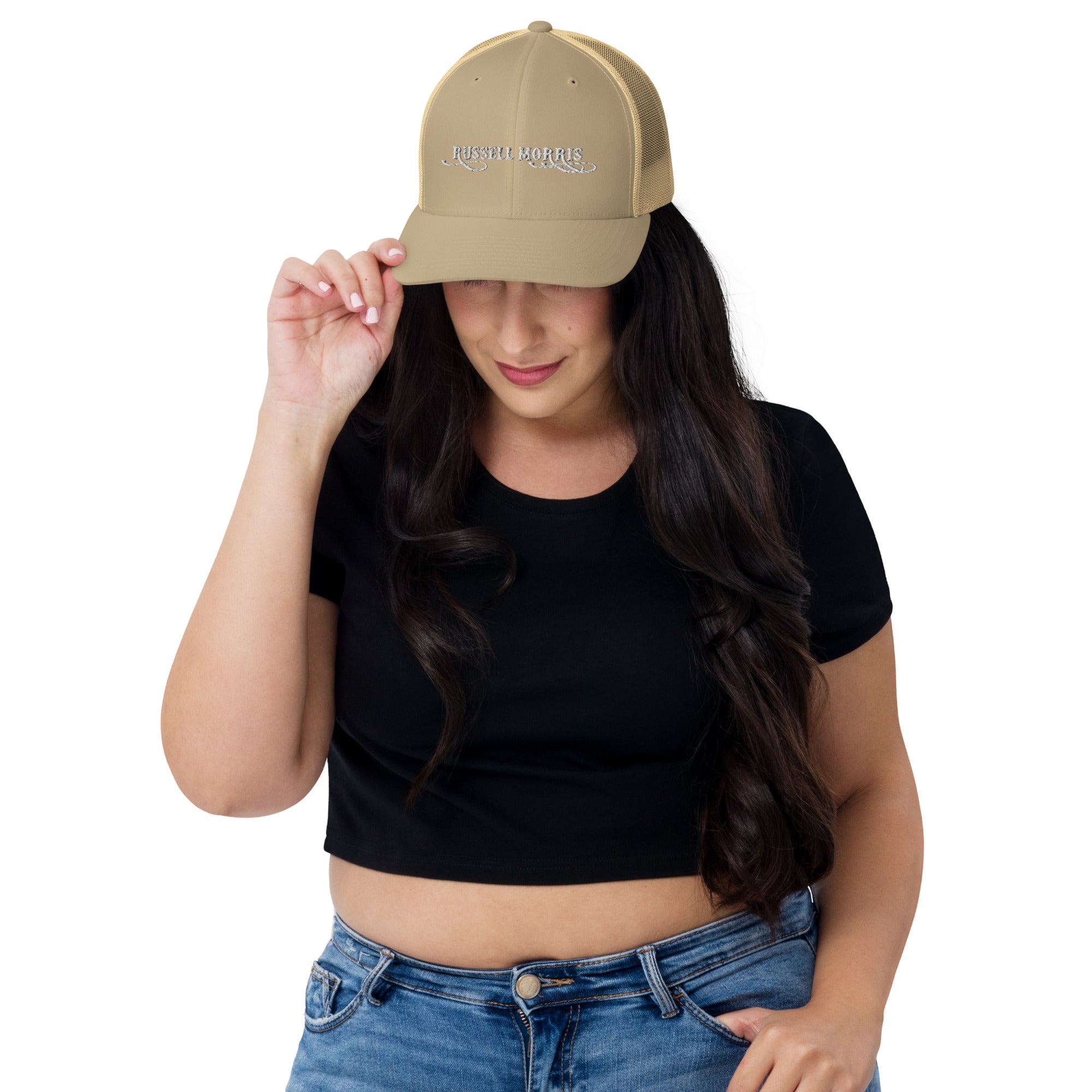 RUSSELL MORRIS | TRUCKER CAP | ONE SIZE TAN