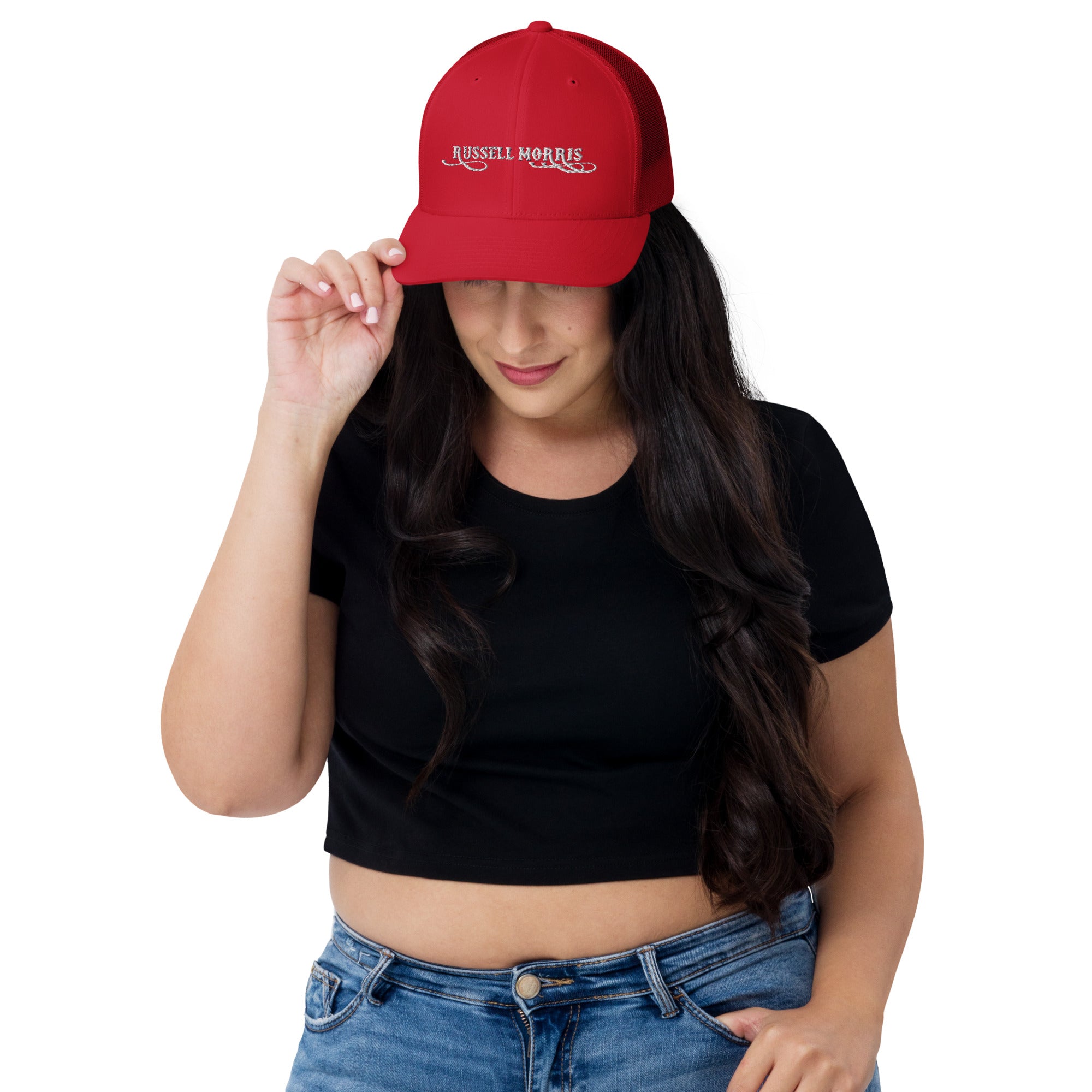 RUSSELL MORRIS | TRUCKER CAP | ONE SIZE RED