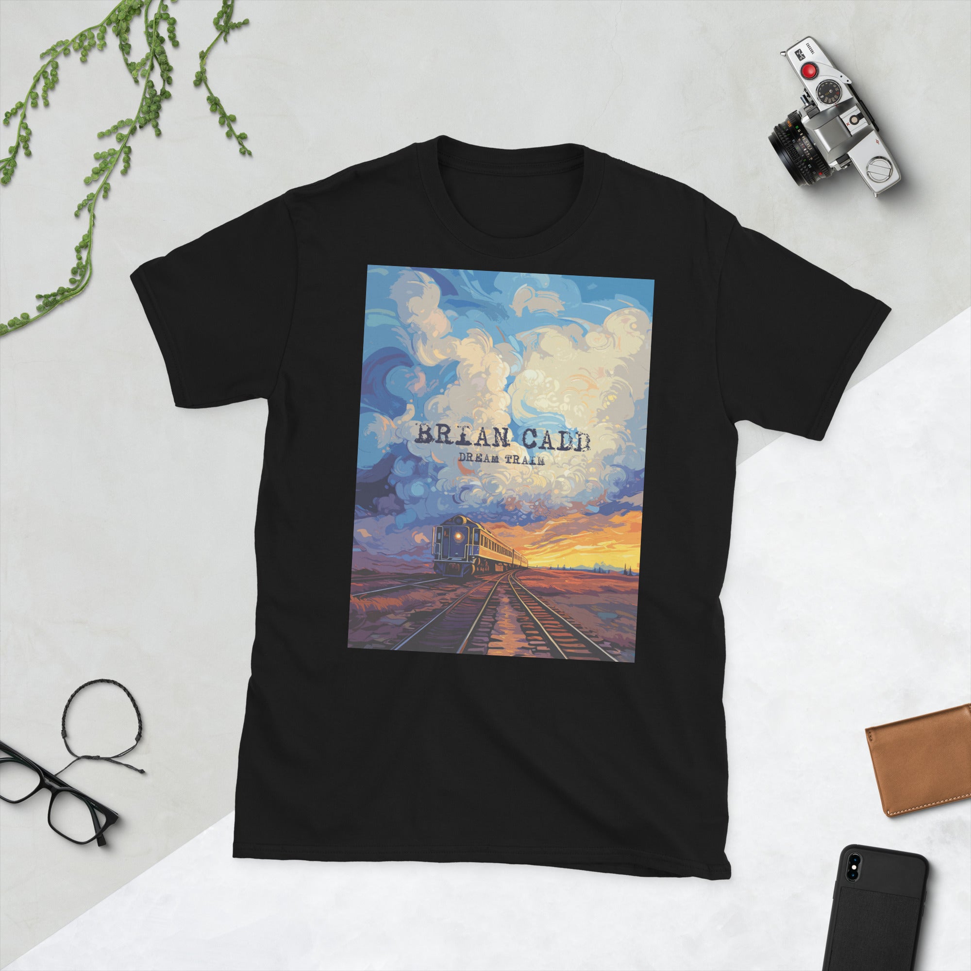 BRIAN CADD - SHORT SLEEVE UNISEX T-SHIRT (DREAM TRAIN)