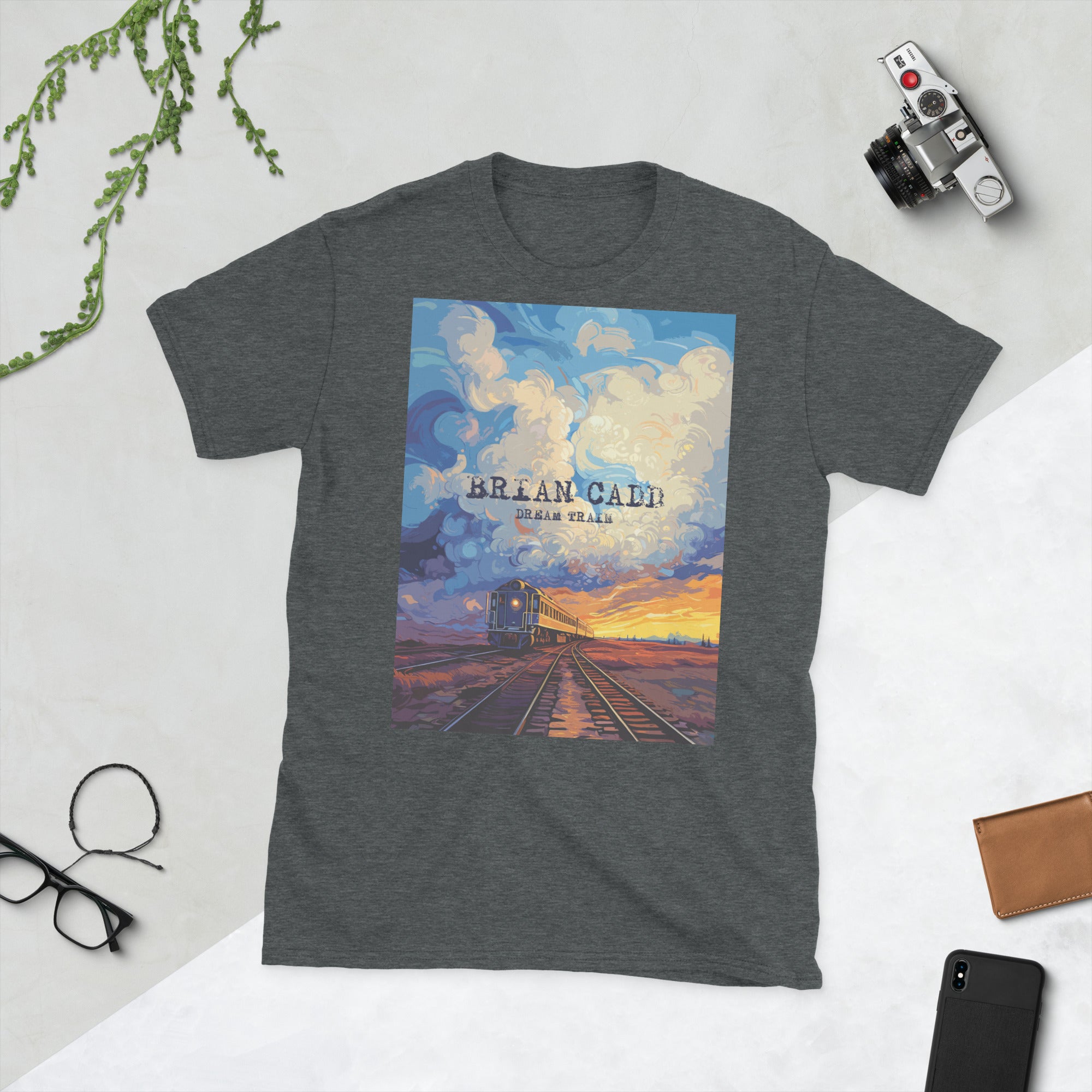 BRIAN CADD | SHORT SLEEVE UNISEX T-SHIRT (DREAM TRAIN)