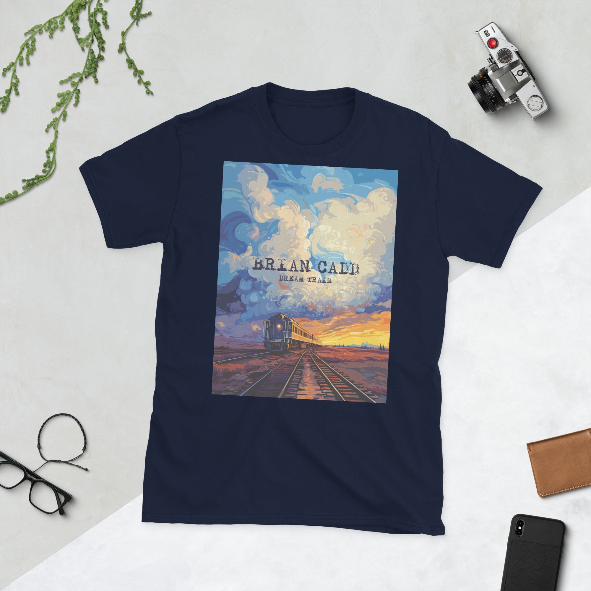 BRIAN CADD | SHORT SLEEVE UNISEX T-SHIRT (DREAM TRAIN)