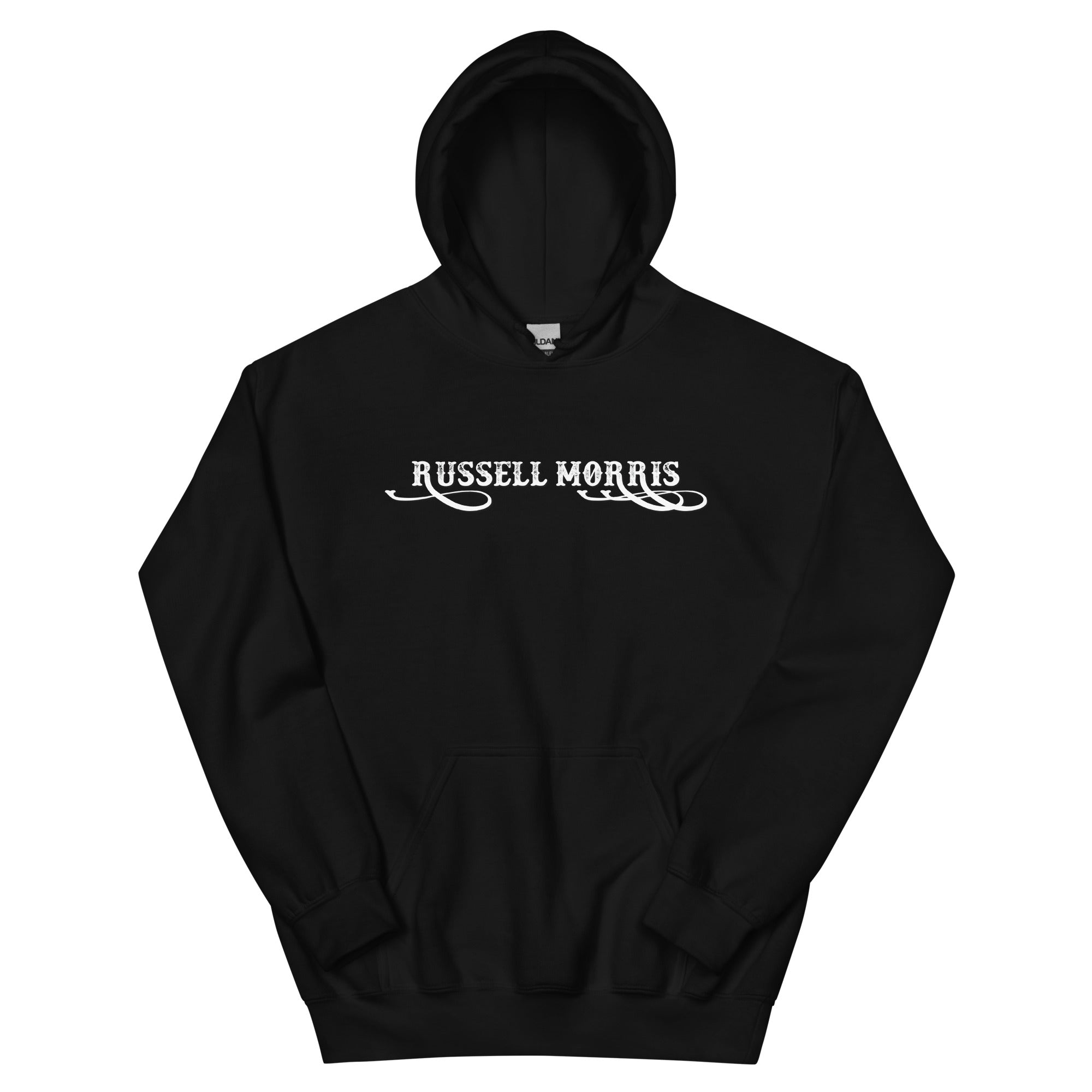 RUSSELL MORRIS | THE REAL HOODIE BLACK