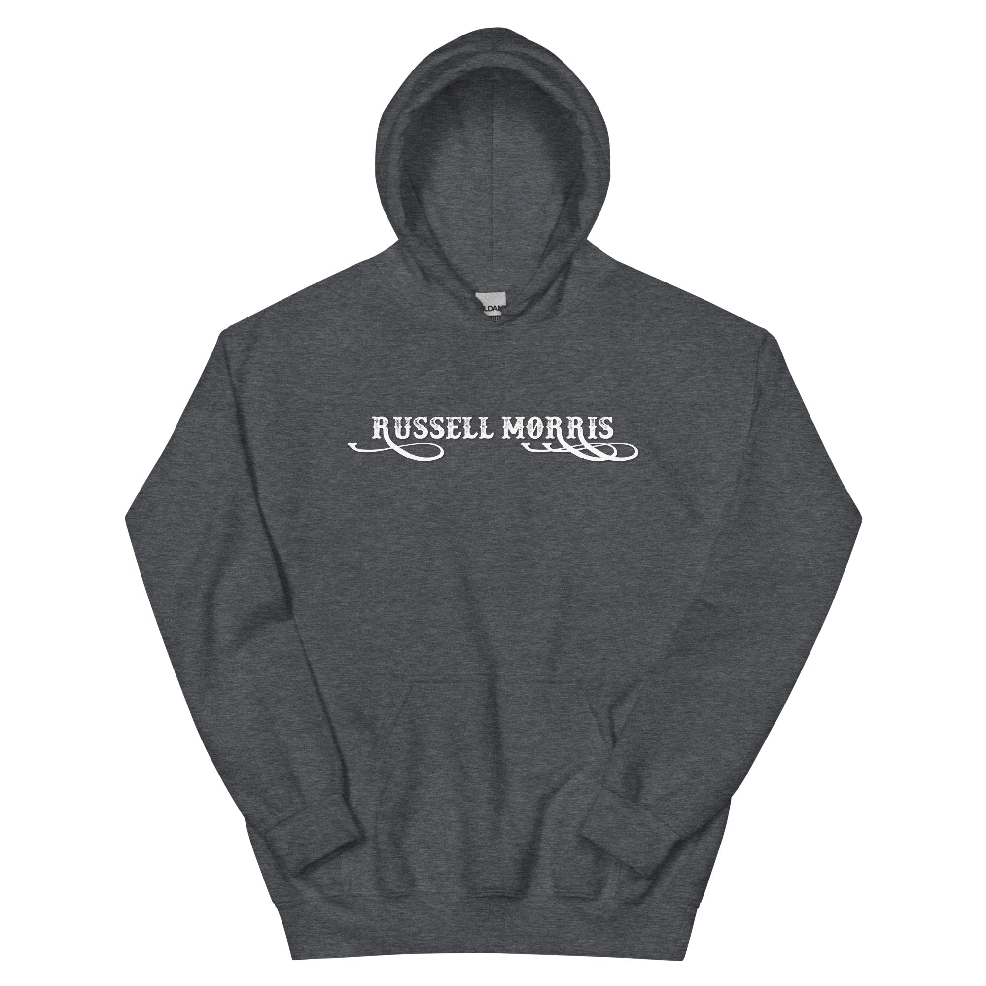 RUSSELL MORRIS | THE REAL HOODIE DARK GRAY
