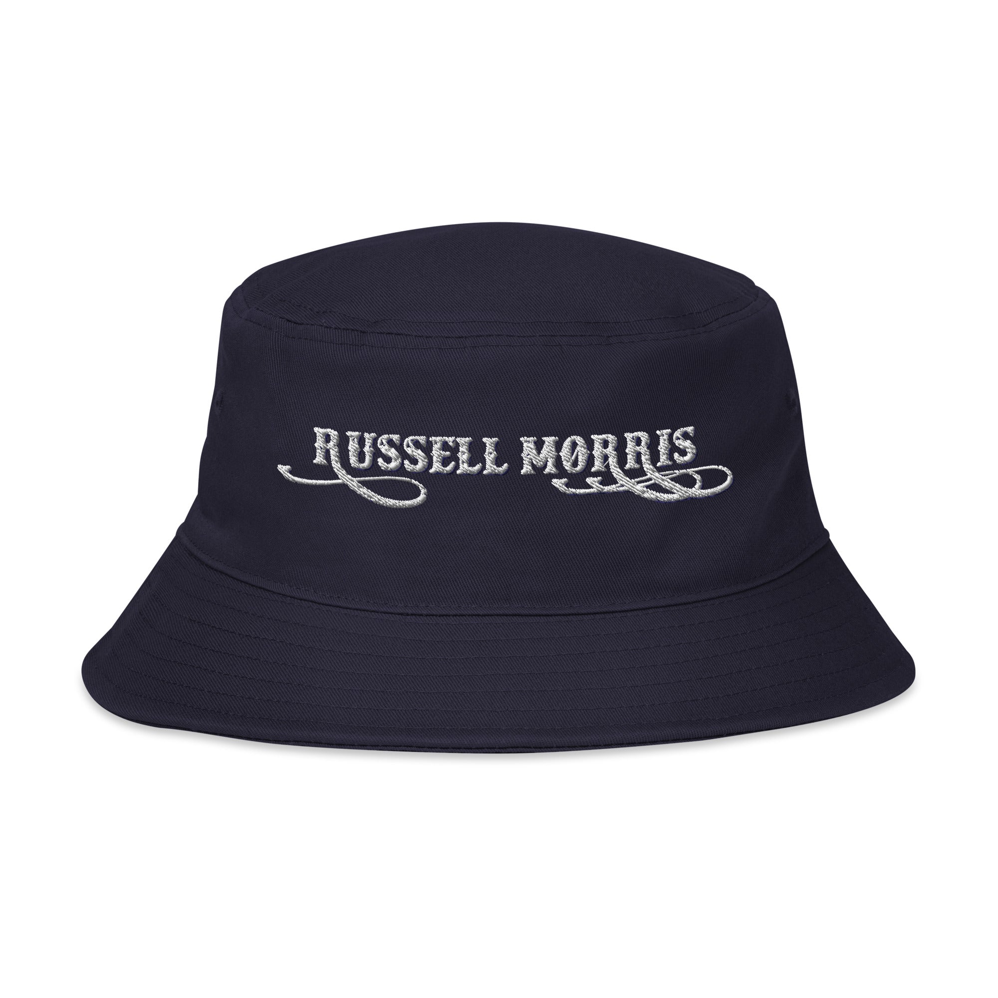 RUSSELL MORRIS | "GONE FISHING" HAT navy