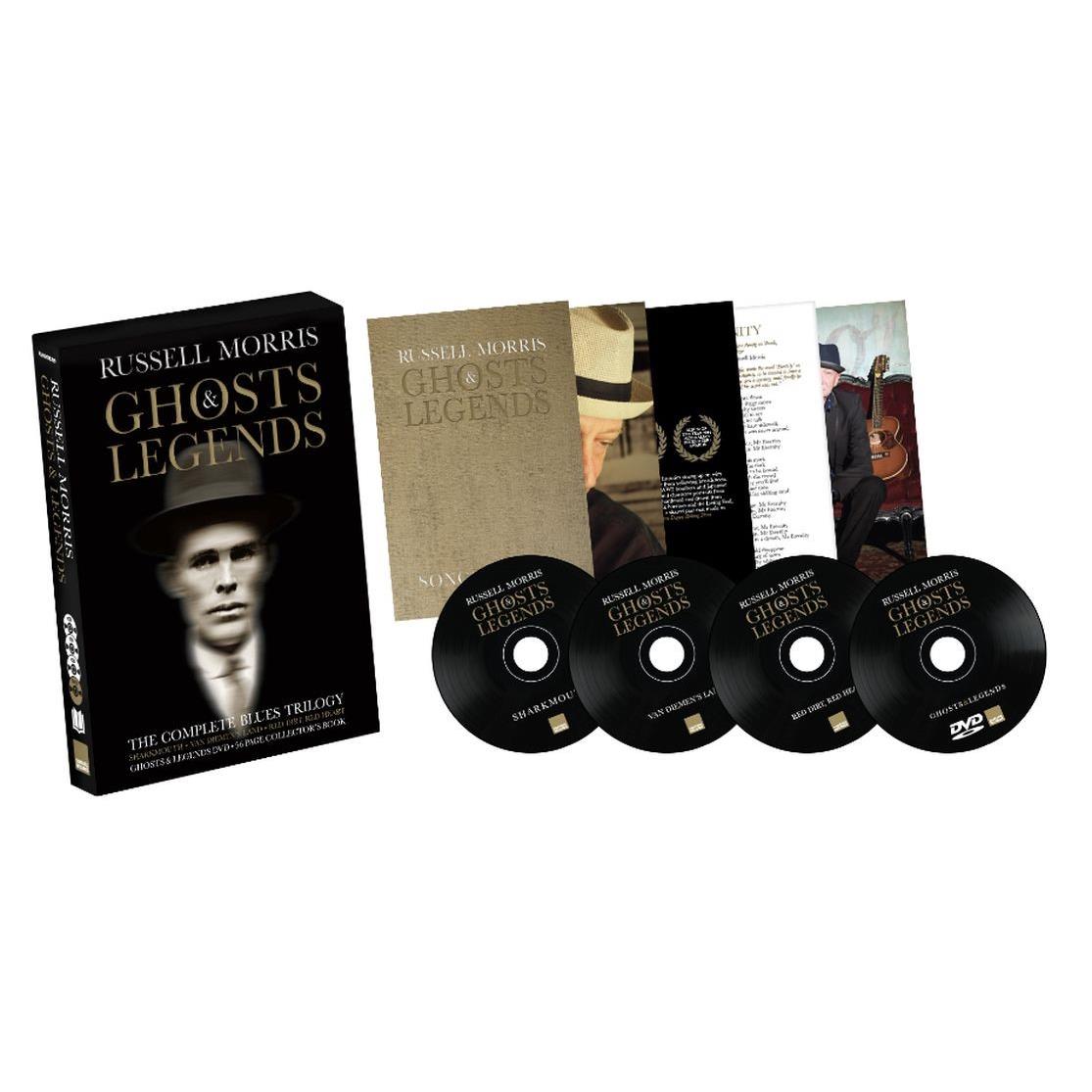 RUSSELL MORRIS - GHOSTS & LEGENDS | DELUXE BOXSET 3CD + 1DVD internal image