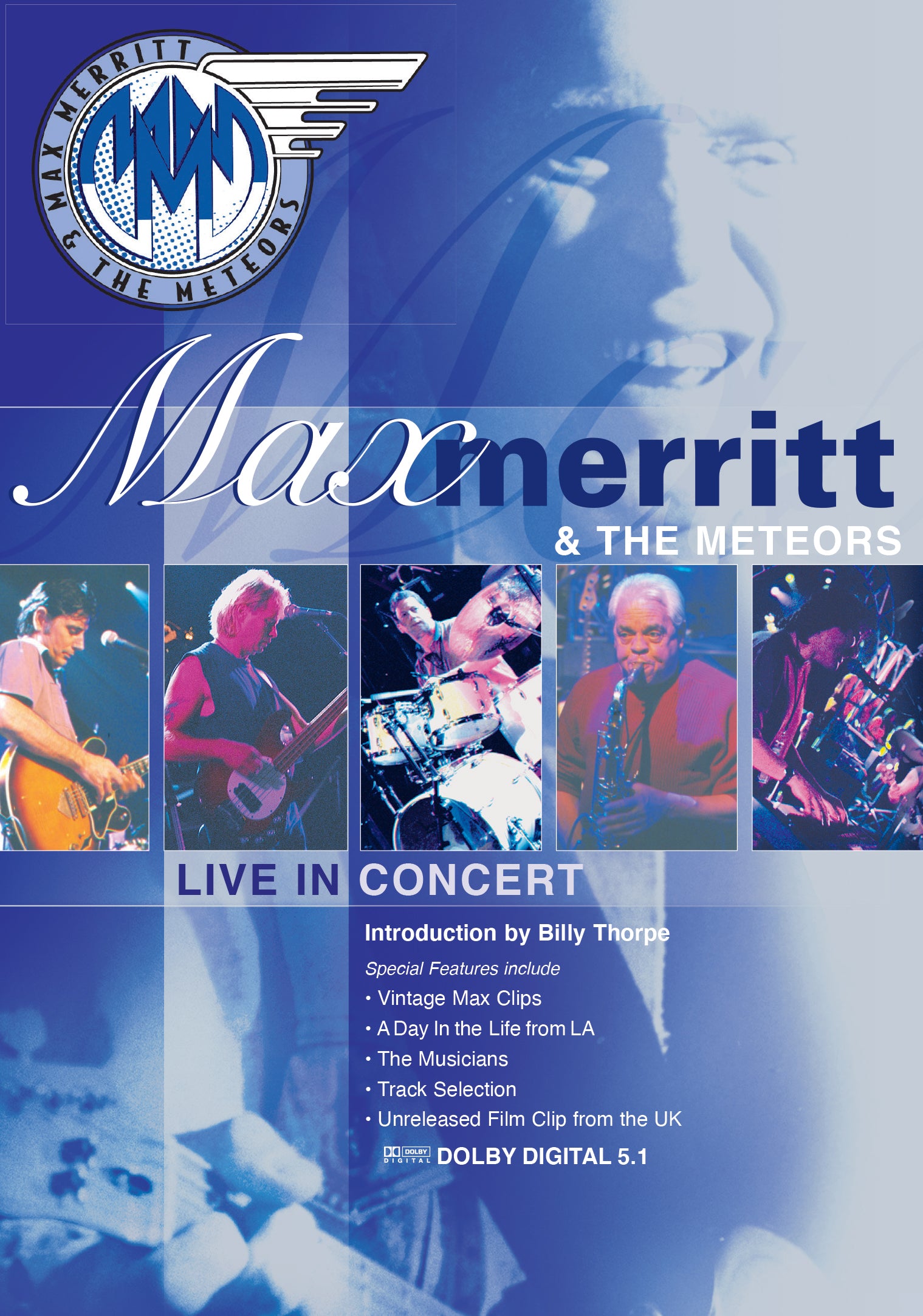 MAX MERRITT & THE METEORS | LIVE IN CONCERT | DVD