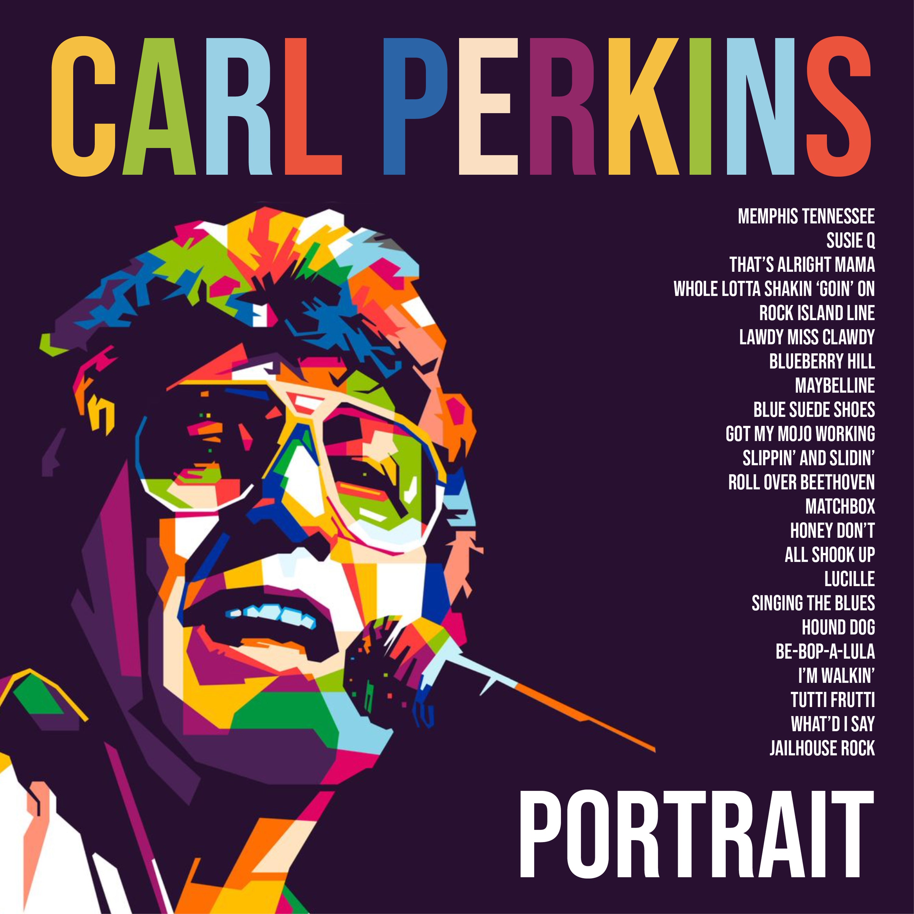 CARL PERKINS PORTRAIT CD COVER