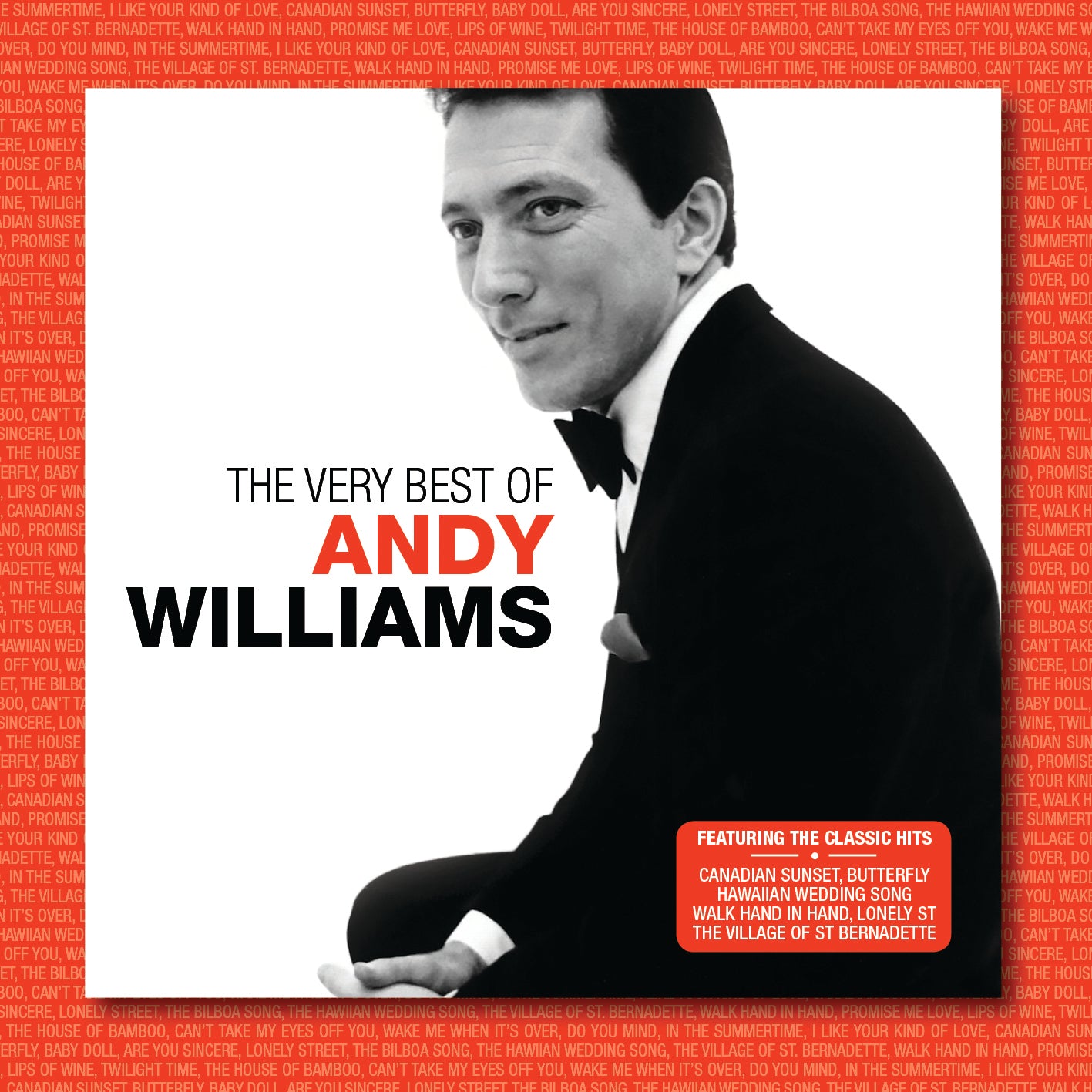 Andy William - The Very Best of Andy Williams CD Album Cover