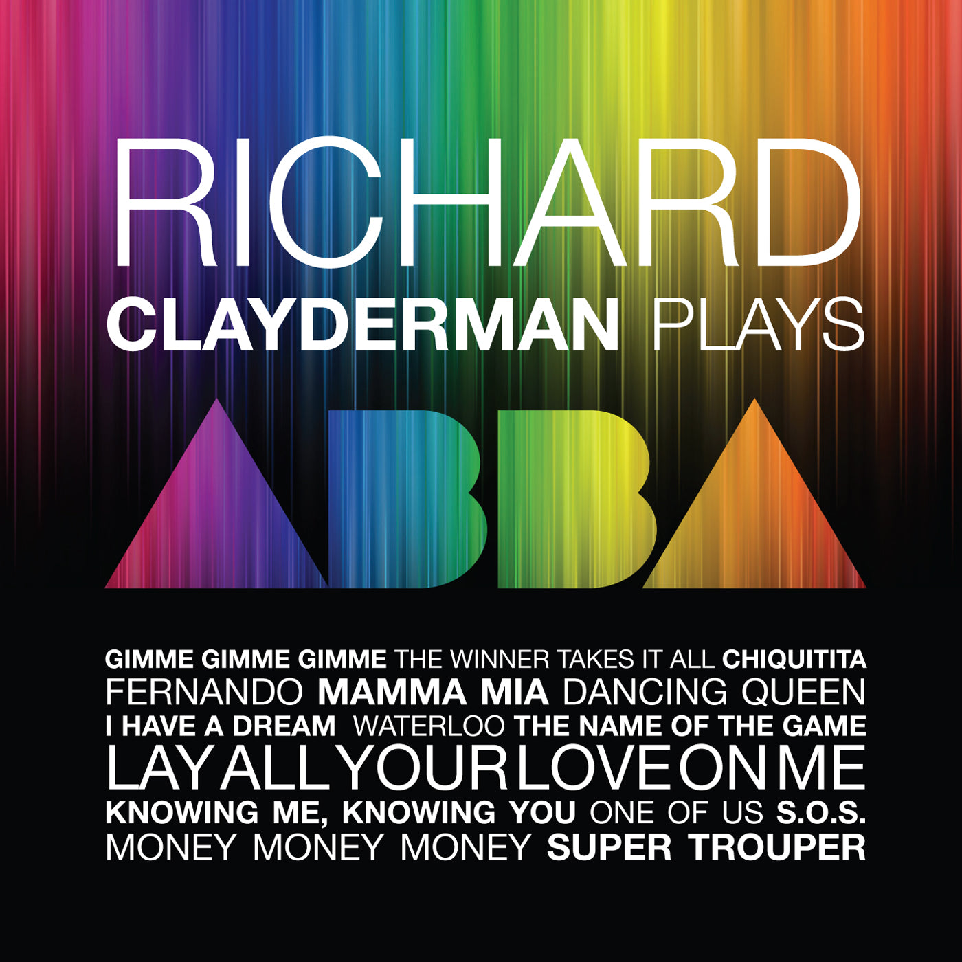 RICHARD CLAYDERMAN  | PLAYS ABBA | CD