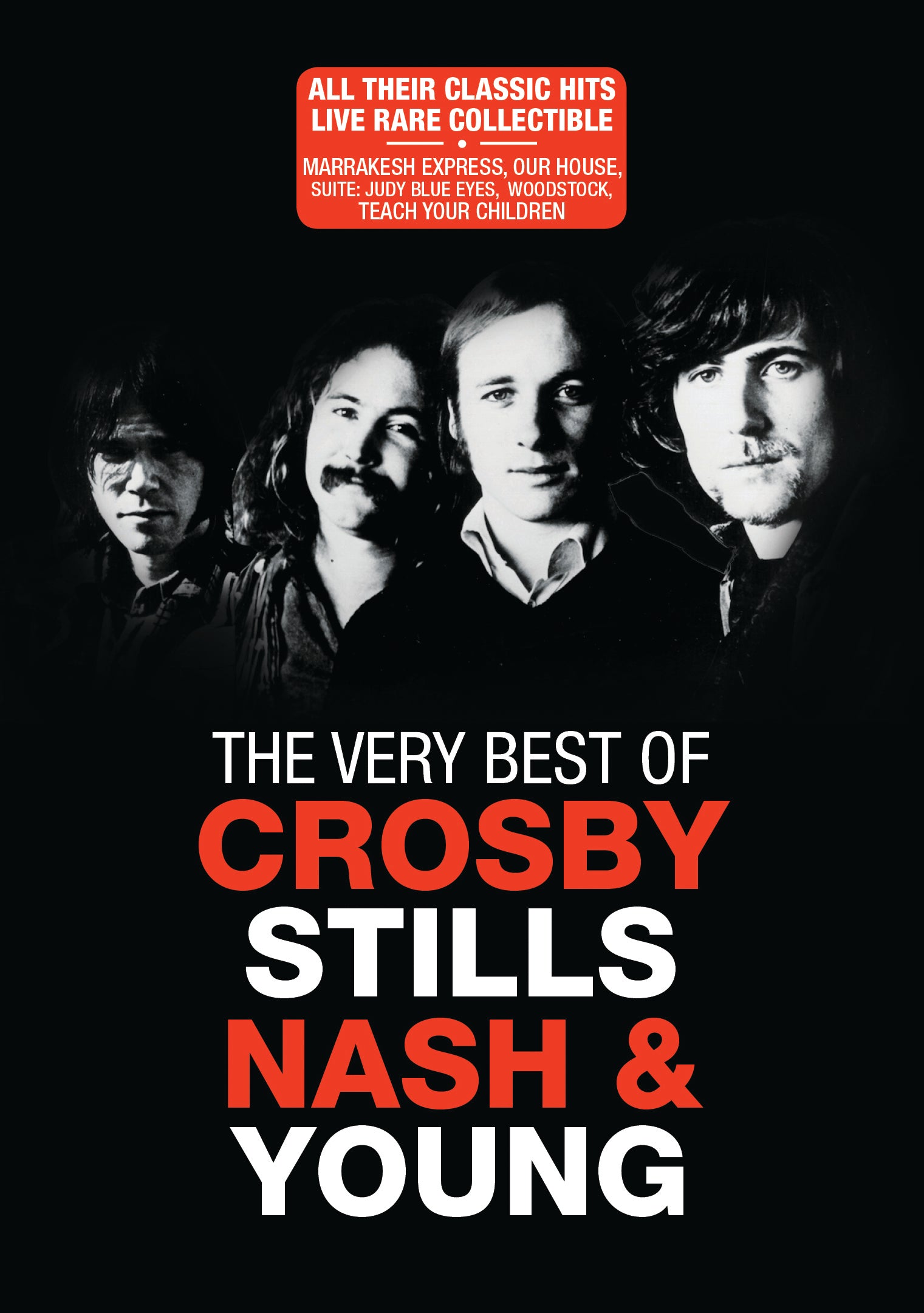 THE VERY BEST OF CROSBY, STILLS, NASH & YOUNG DVD COVER