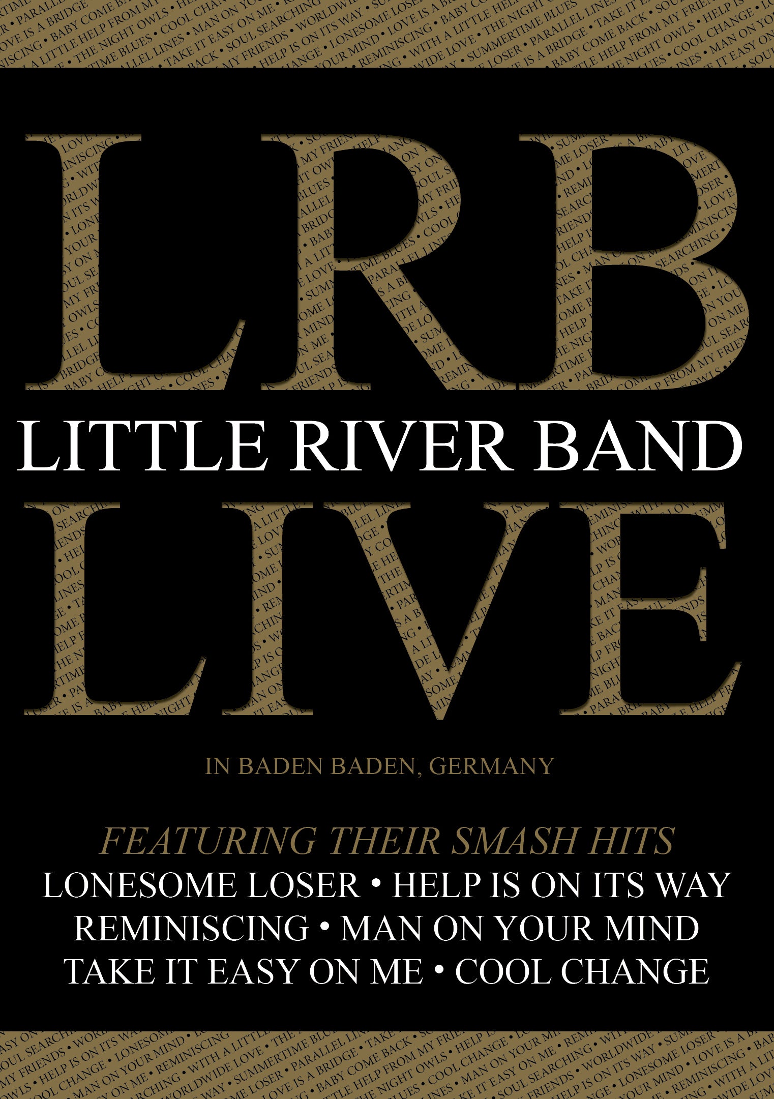 LITTLE RIVER BAND | LITTLE RIVER BAND LIVE | DVD