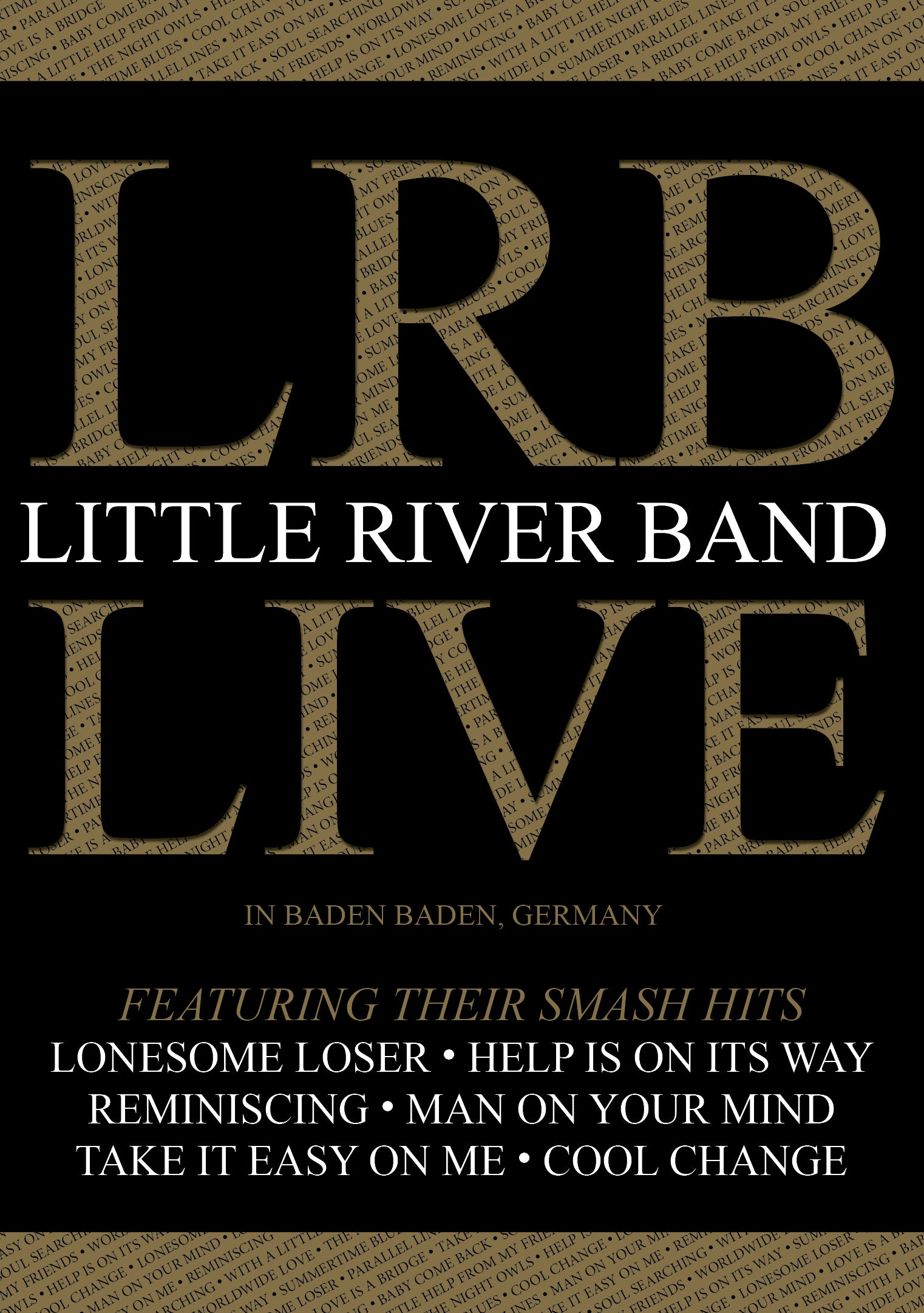 LITTLE RIVER BAND - LITTLE RIVER BAND LIVE