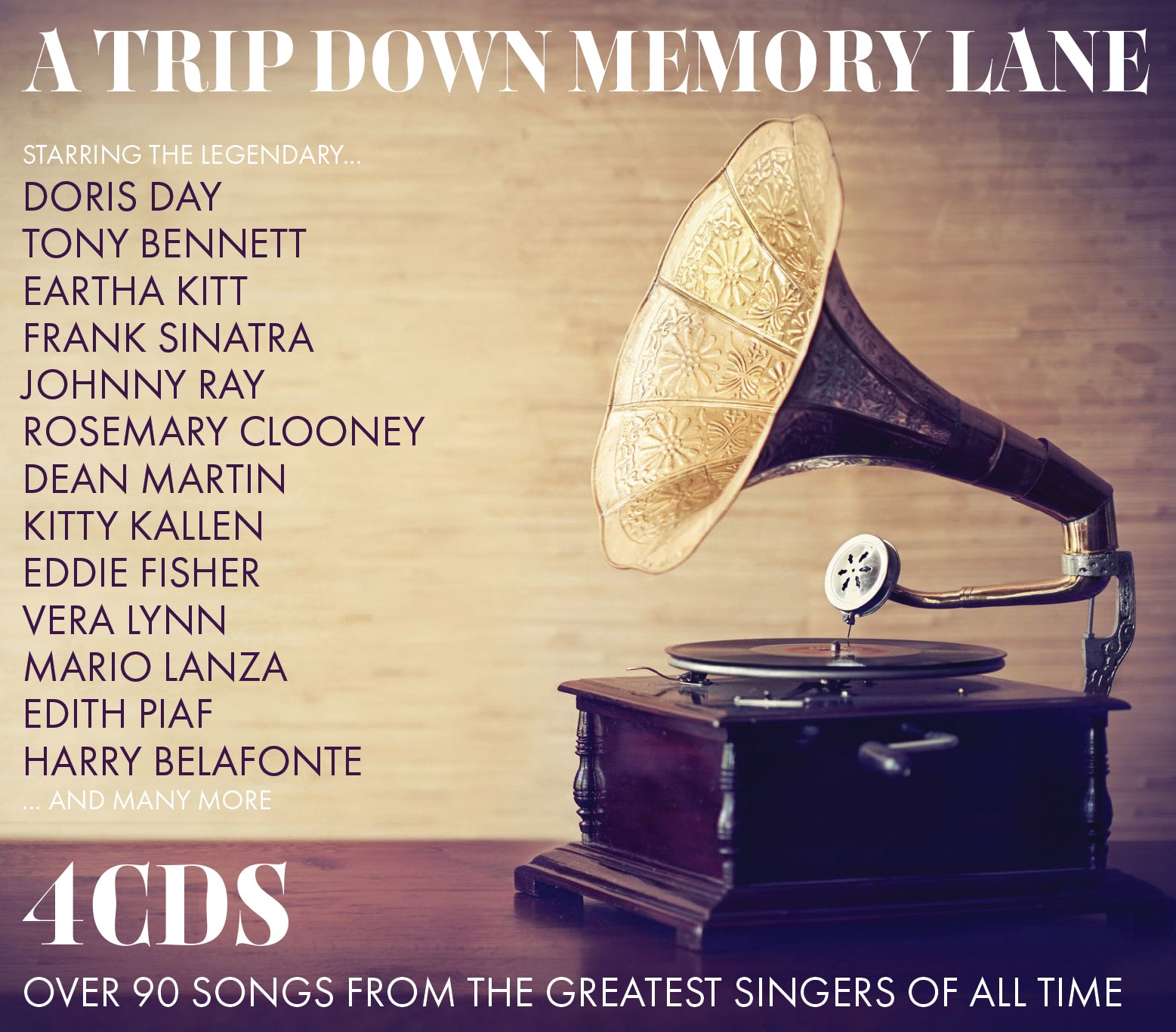 VARIOUS ARTISTS | A TRIP DOWN MEMORY LANE | SET 4XCDS