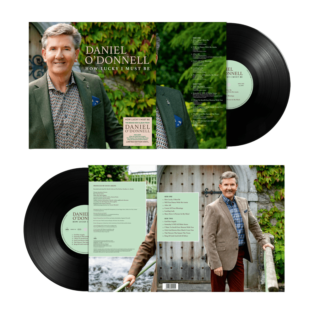 DANIEL O'DONNELL - HOW LUCKY I MUST BE (VINYL)