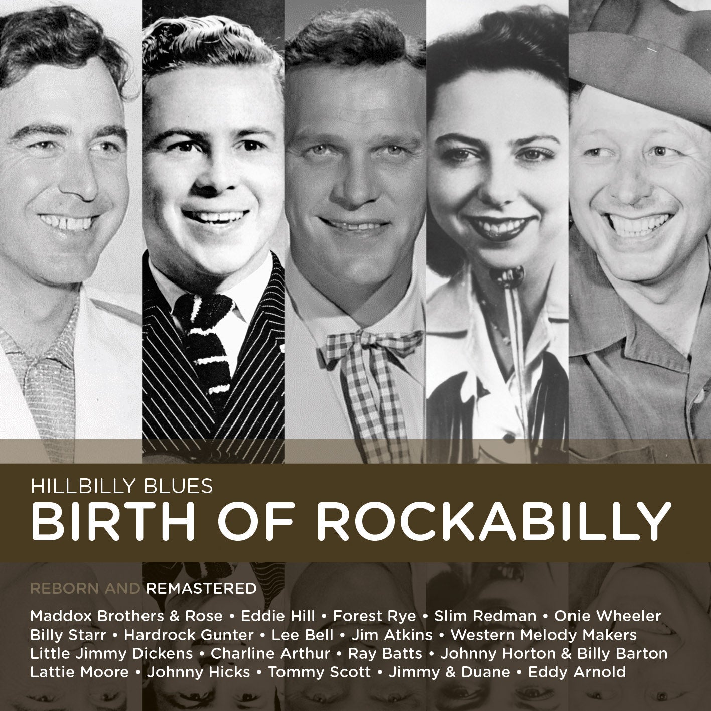 VARIOUS ARTISTS - HALL OF FAME:  HILLBILLY BLUES –  BIRTH OF ROCKABILLY