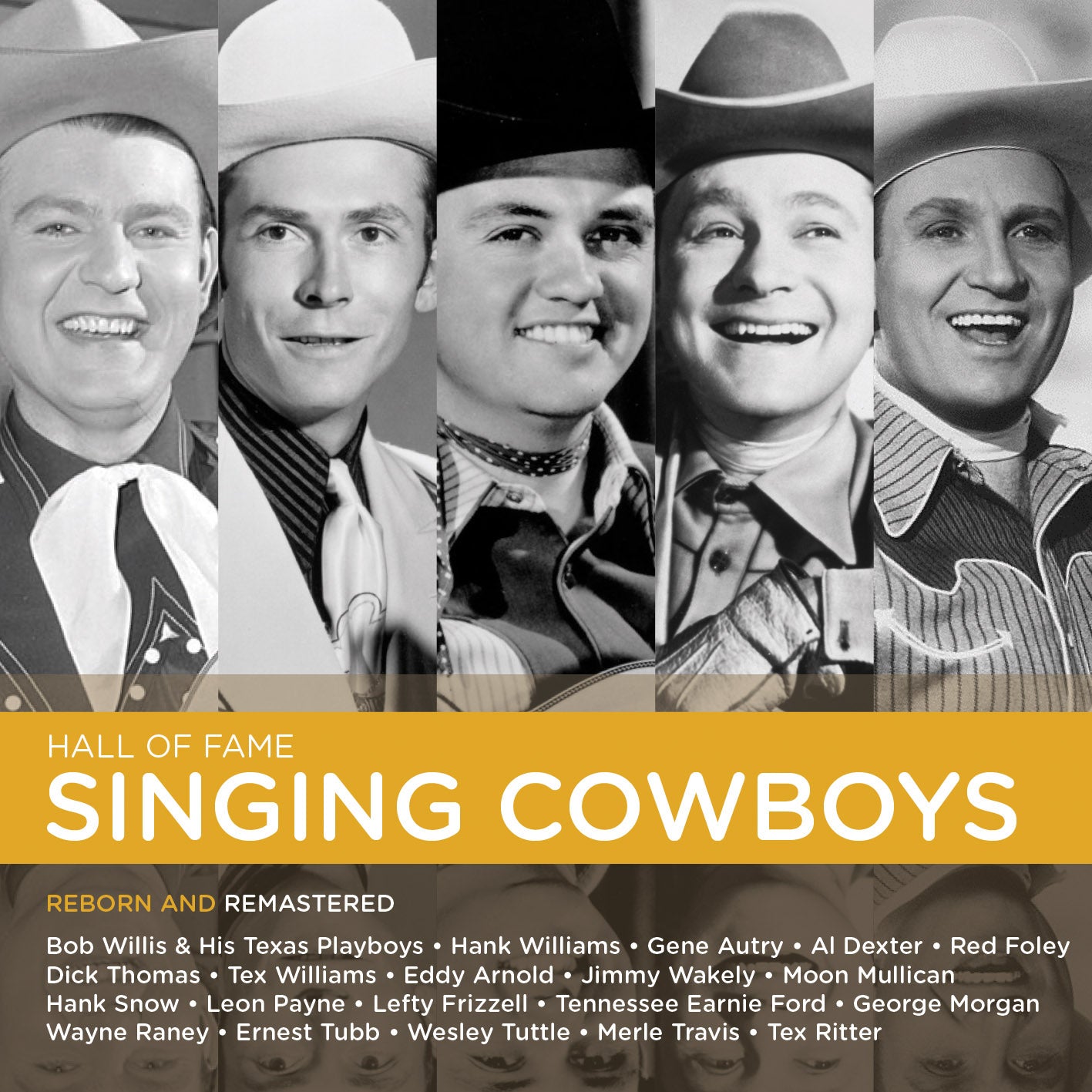 VARIOUS ARTISTS - HALL OF FAME:  THE SINGING COWBOYS