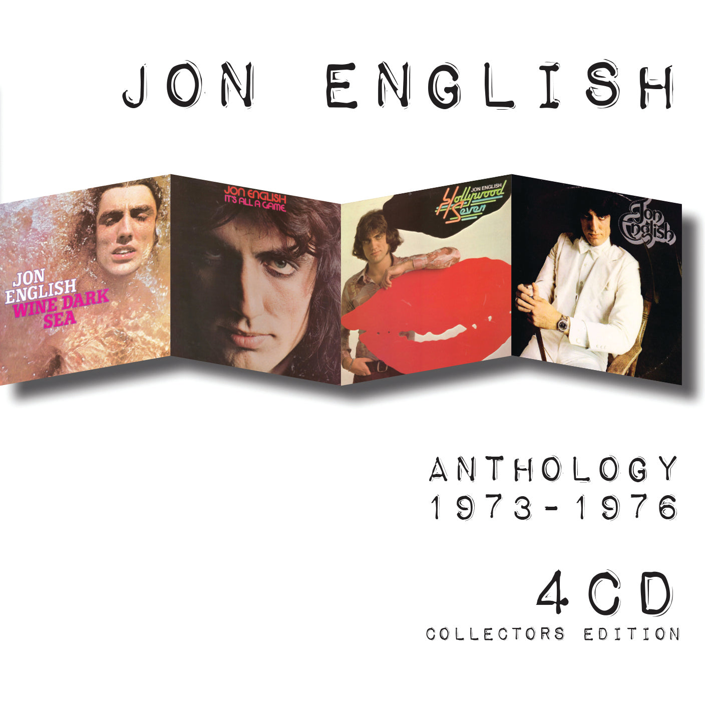 JON ENGLISH - ANTHOLOGY 1973 - 1976 (4CD)