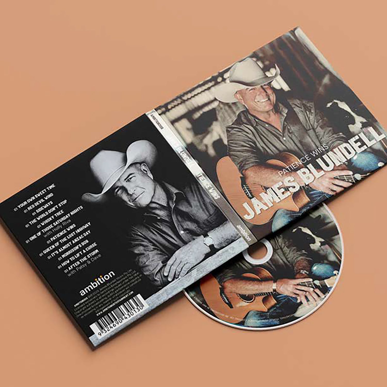 JAMES BLUNDELL | PATIENCE WINS | AUTOGRAPHED
