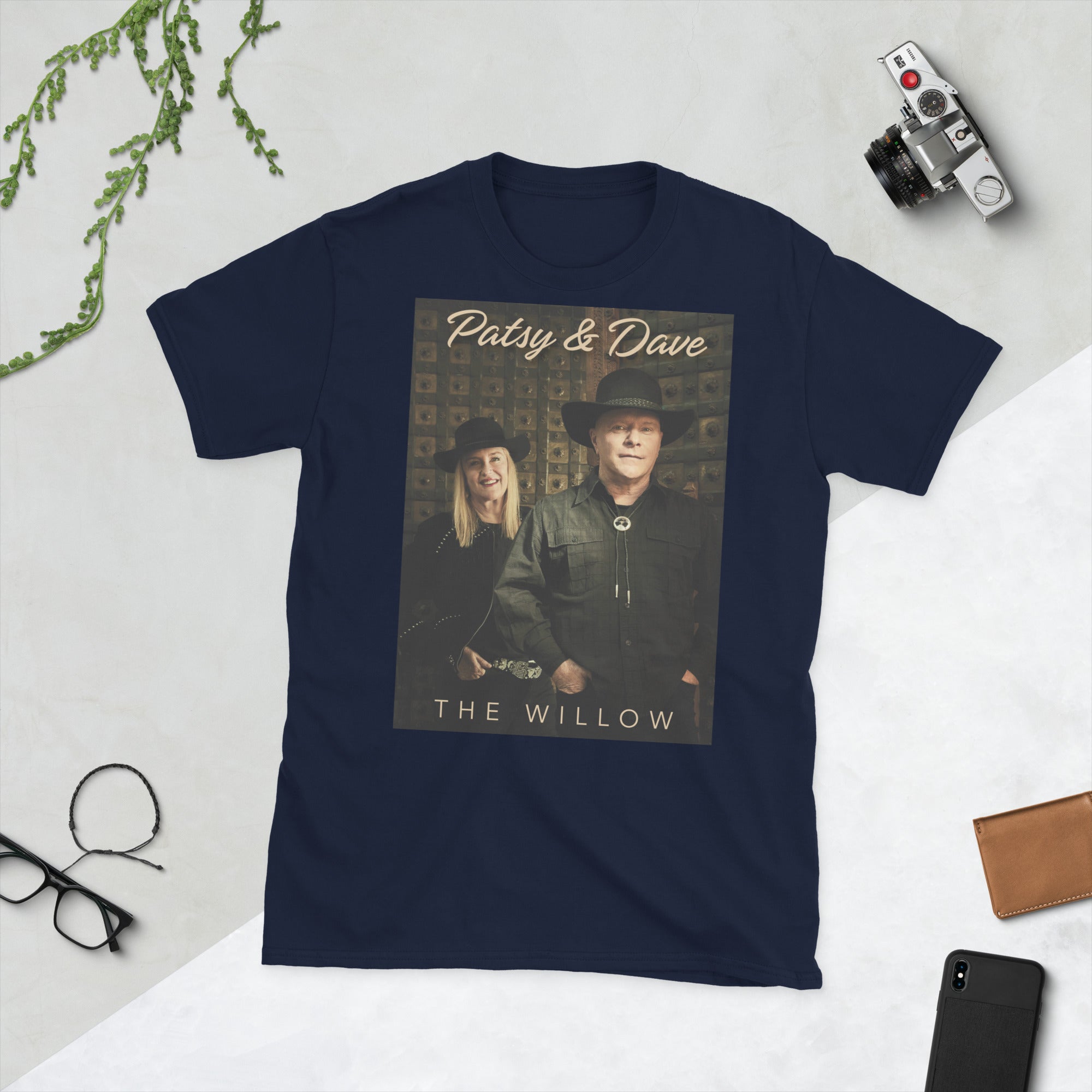 PATSY & DAVE - SHORT SLEEVE UNISEX T-SHIRT (THE WILLOW)