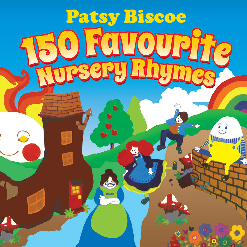PATSY BISCOE | 150 FAVOURITE NURSERY RHYMES | CD