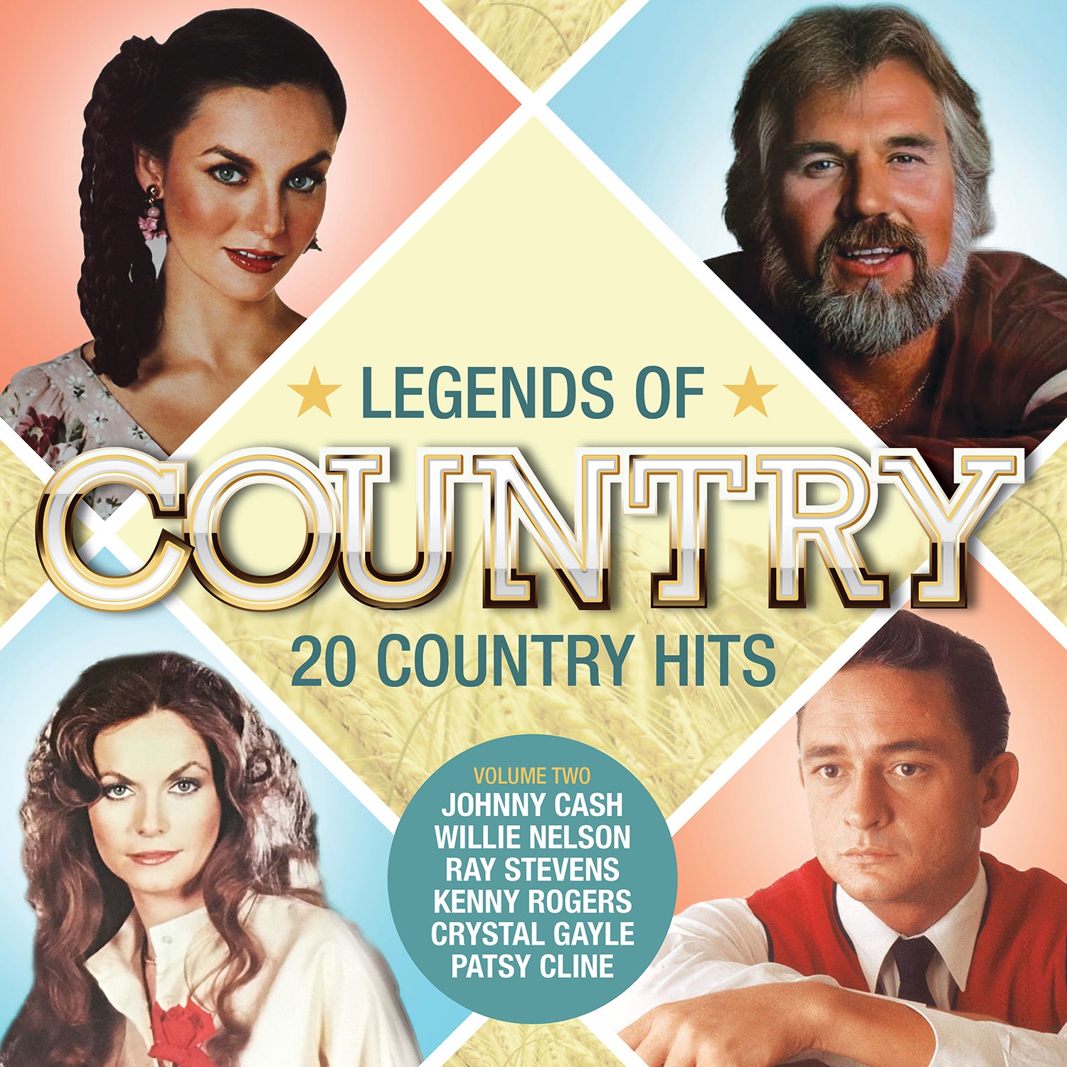VARIOUS ARTISTS - LEGENDS OF COUNTRY (VOL 2)