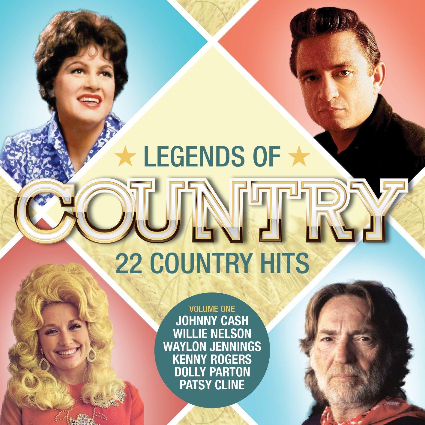 VARIOUS ARTISTS - LEGENDS OF COUNTRY (VOL 1)