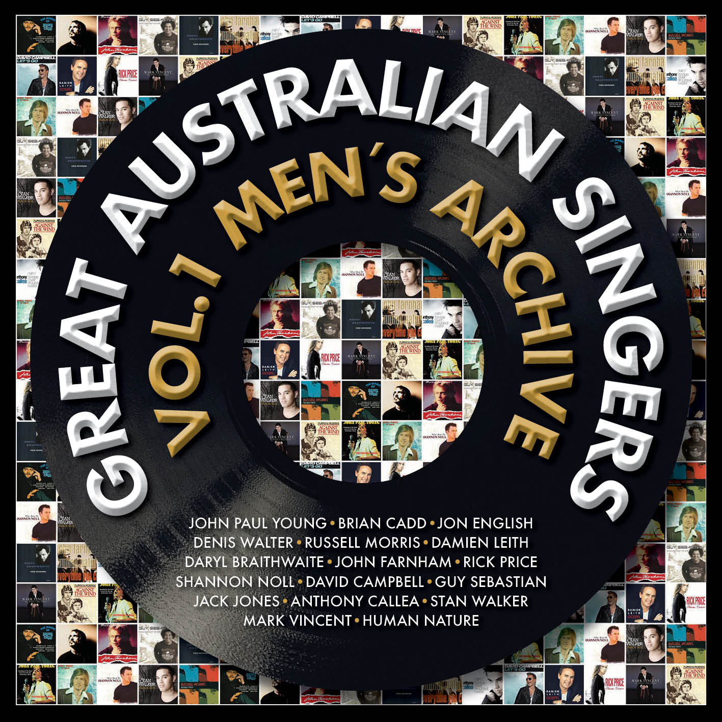 VARIOUS ARTISTS - GREAT AUSTRALIAN SINGERS  (VOL.1 MEN’S ARCHIVE)